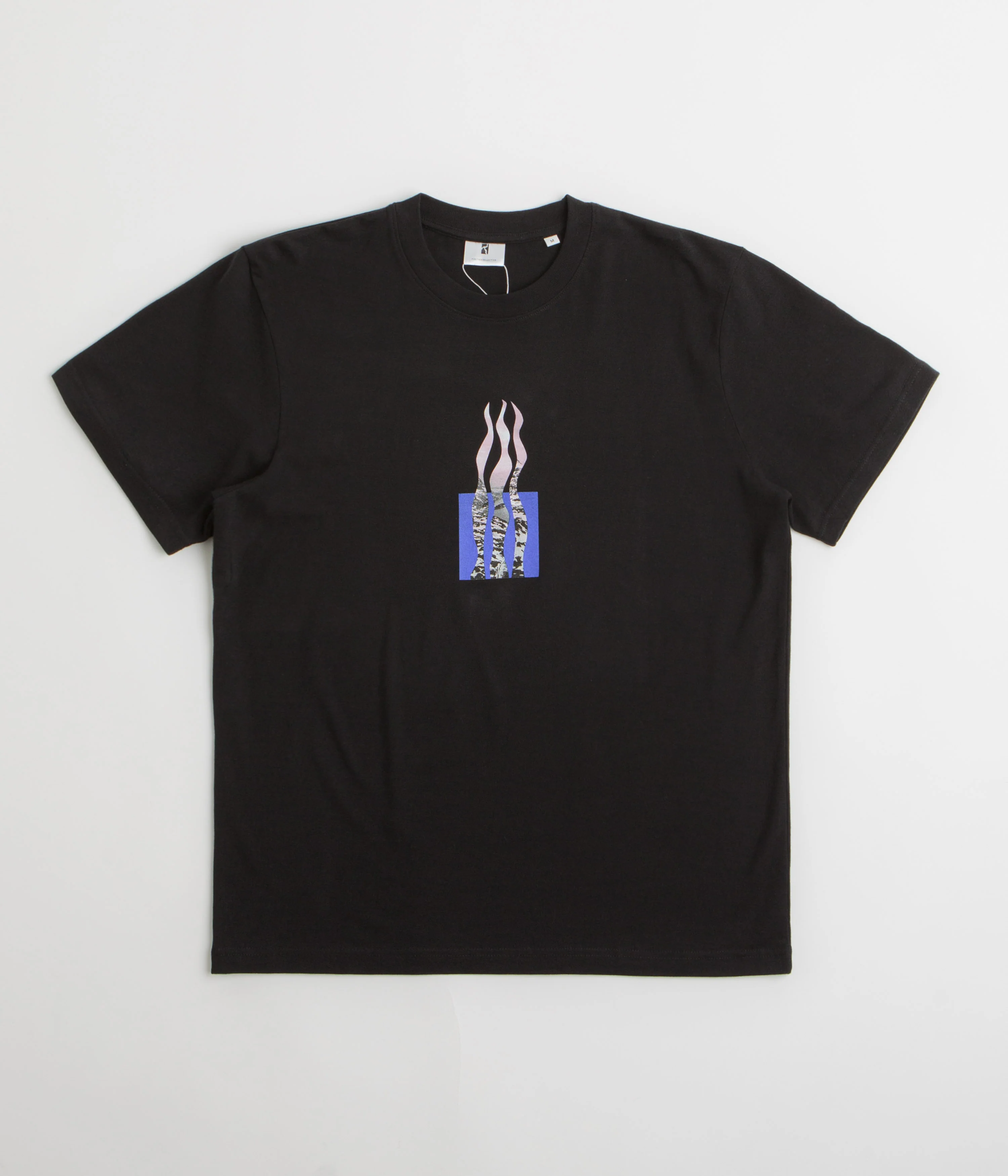 Poetic Collective Flames T-Shirt - Black