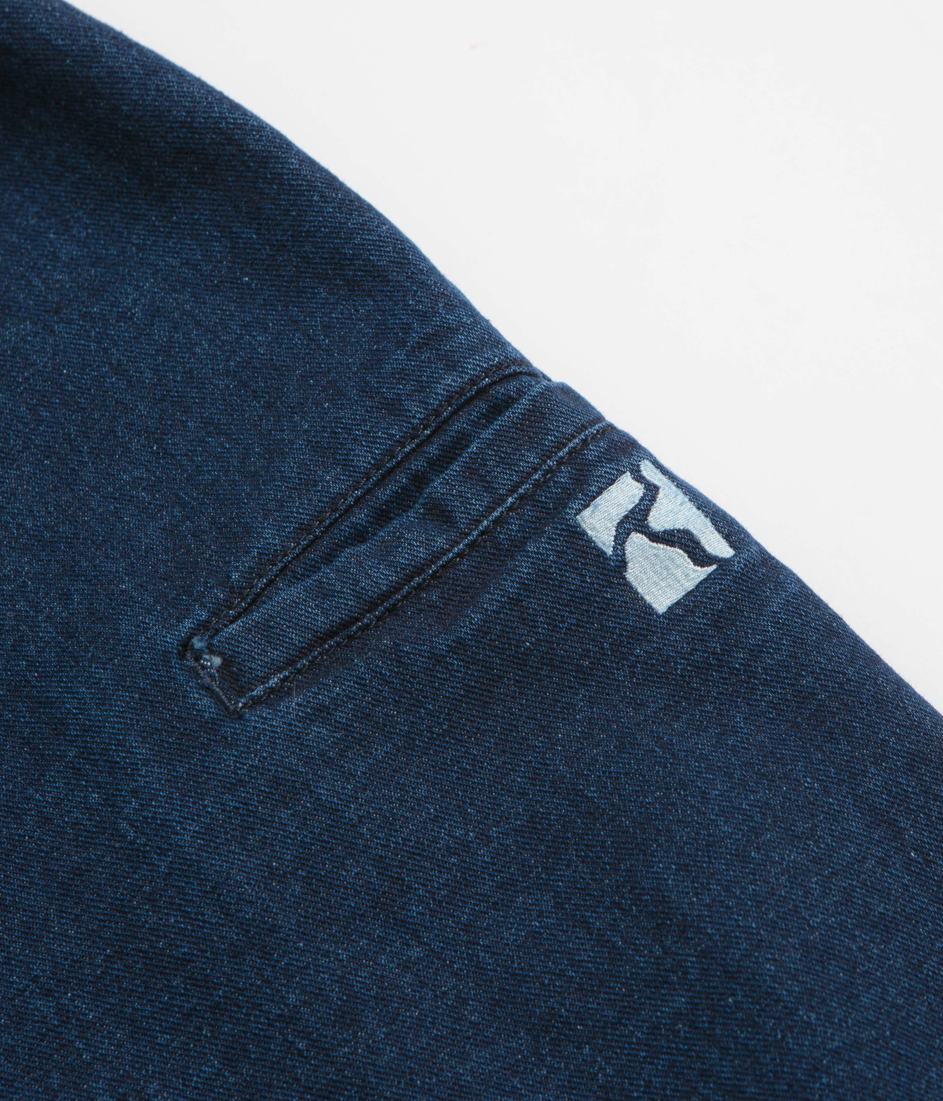 Poetic Collective Painter Pants - Classic Denim / Black - Image 8