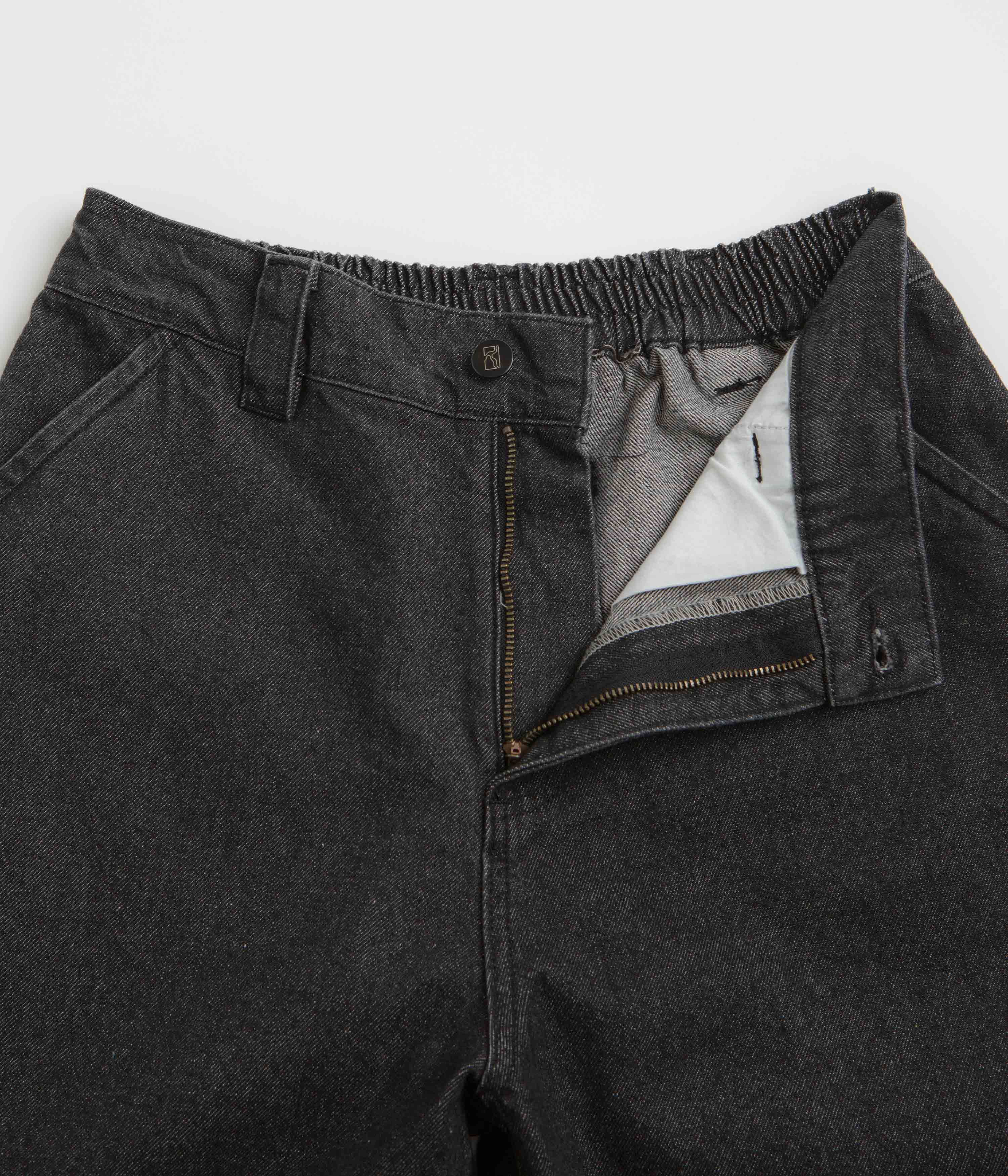 Poetic Collective Poet Denim Pants - Black - Image 5
