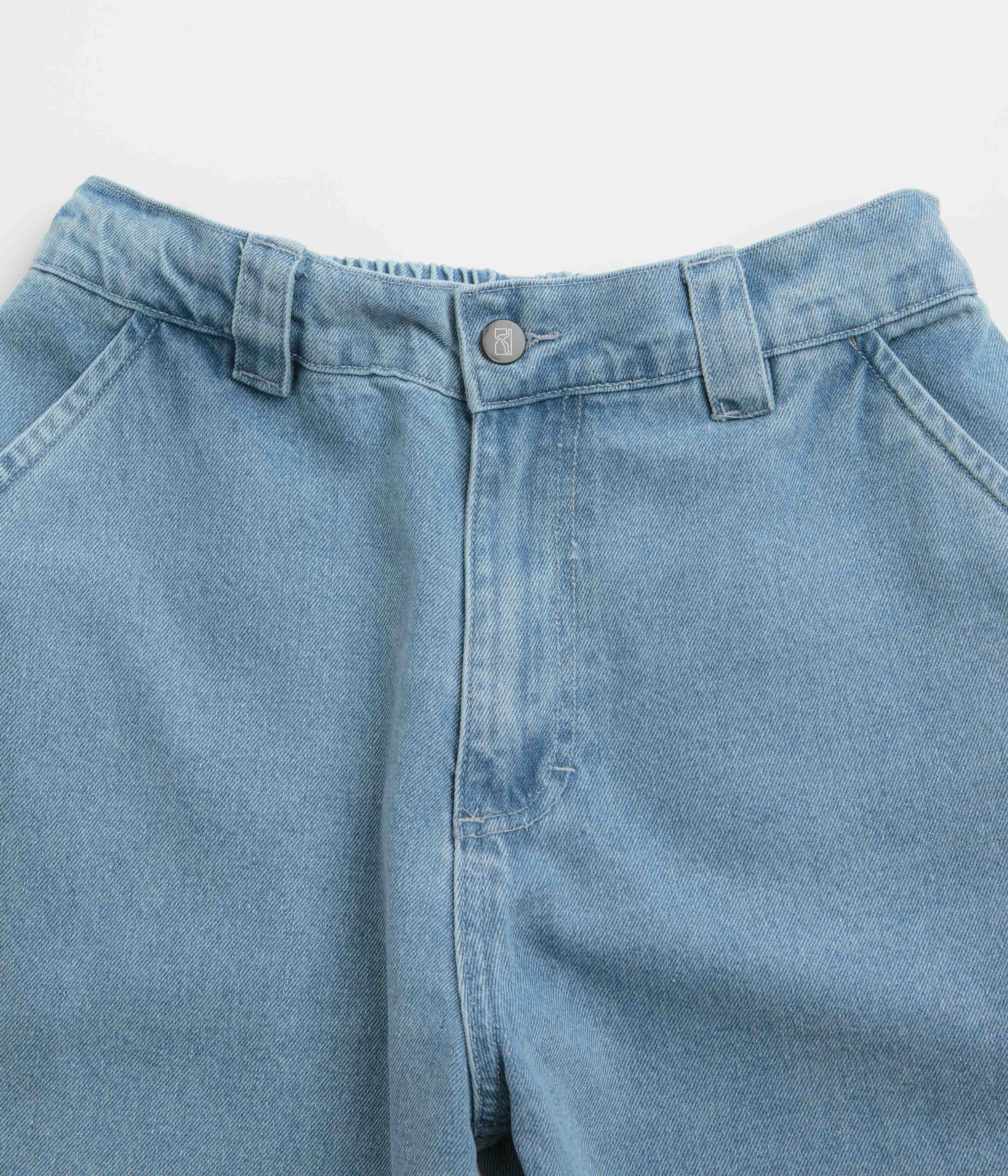 Poetic Collective Poet Denim Pants - Light Blue - Image 4