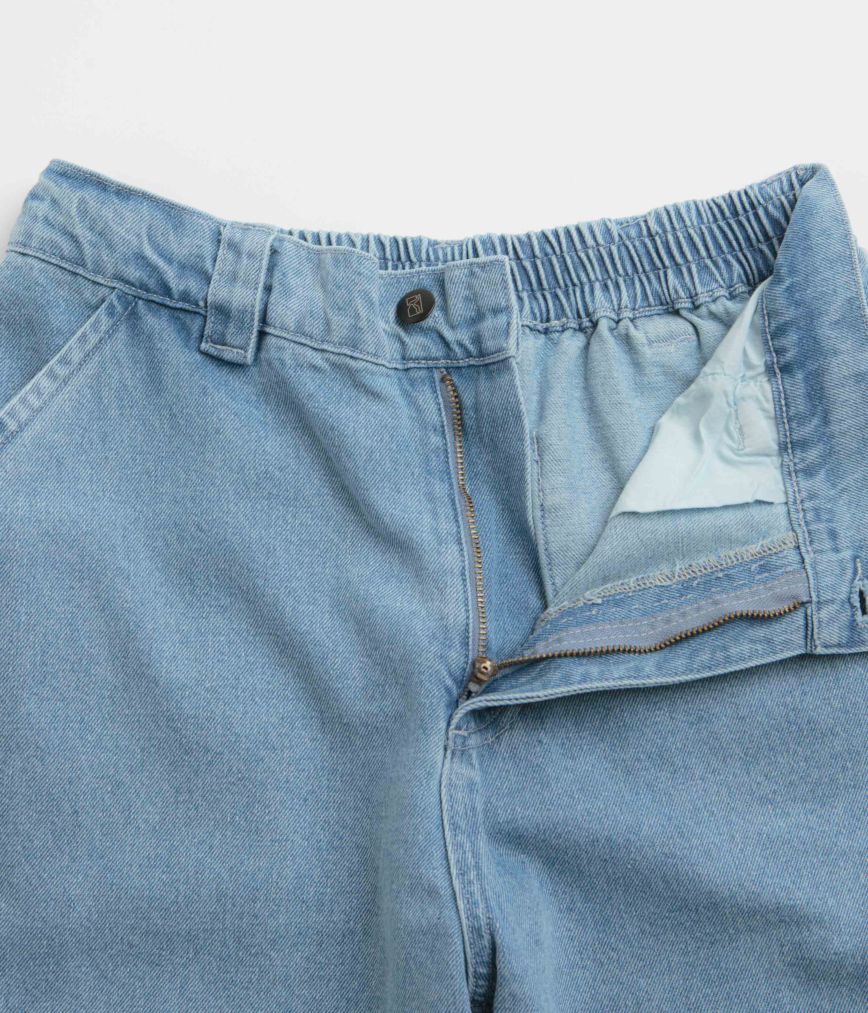 Poetic Collective Poet Denim Pants - Light Blue - Image 5