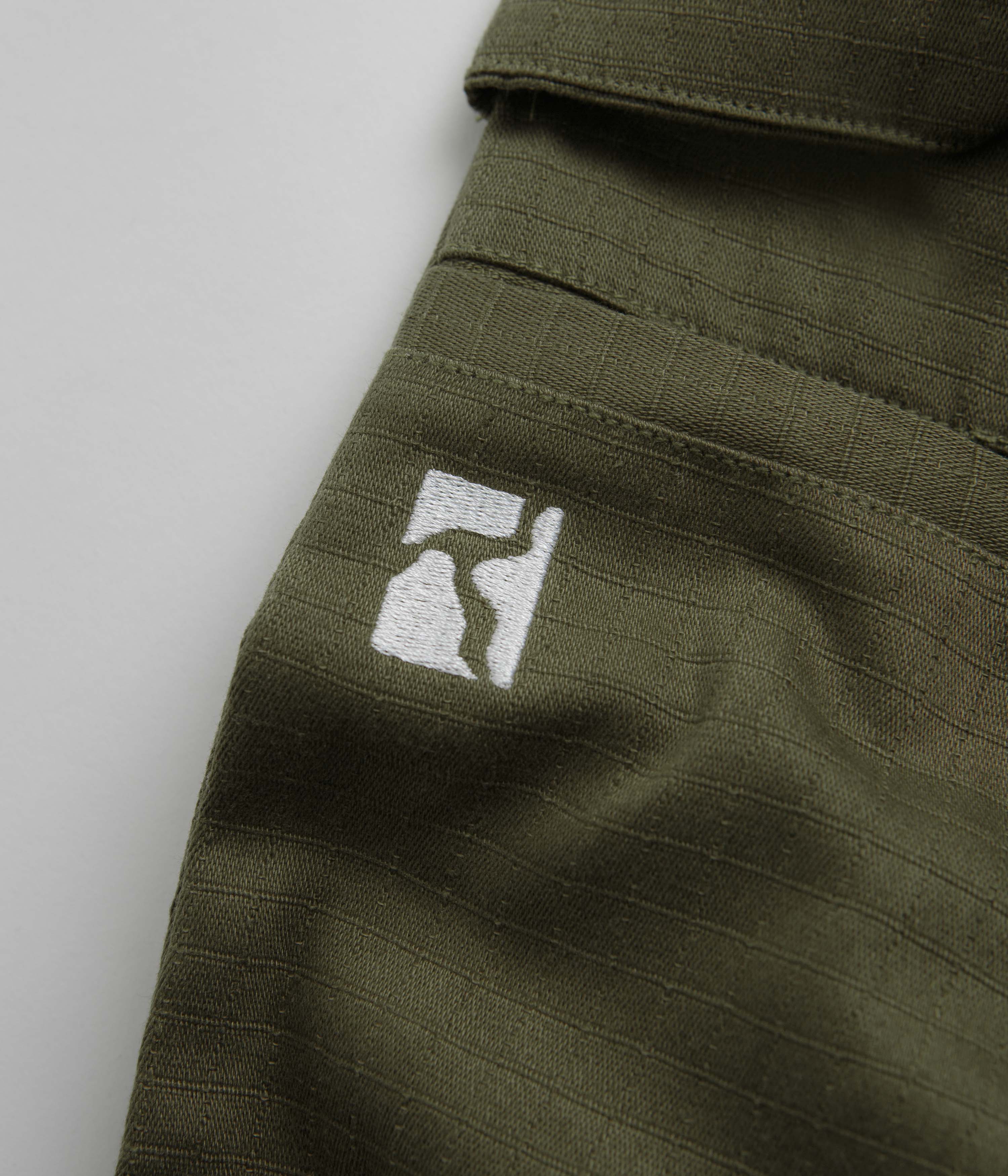 Poetic Collective Sculptor OTD Pants - Olive Green - Image 8