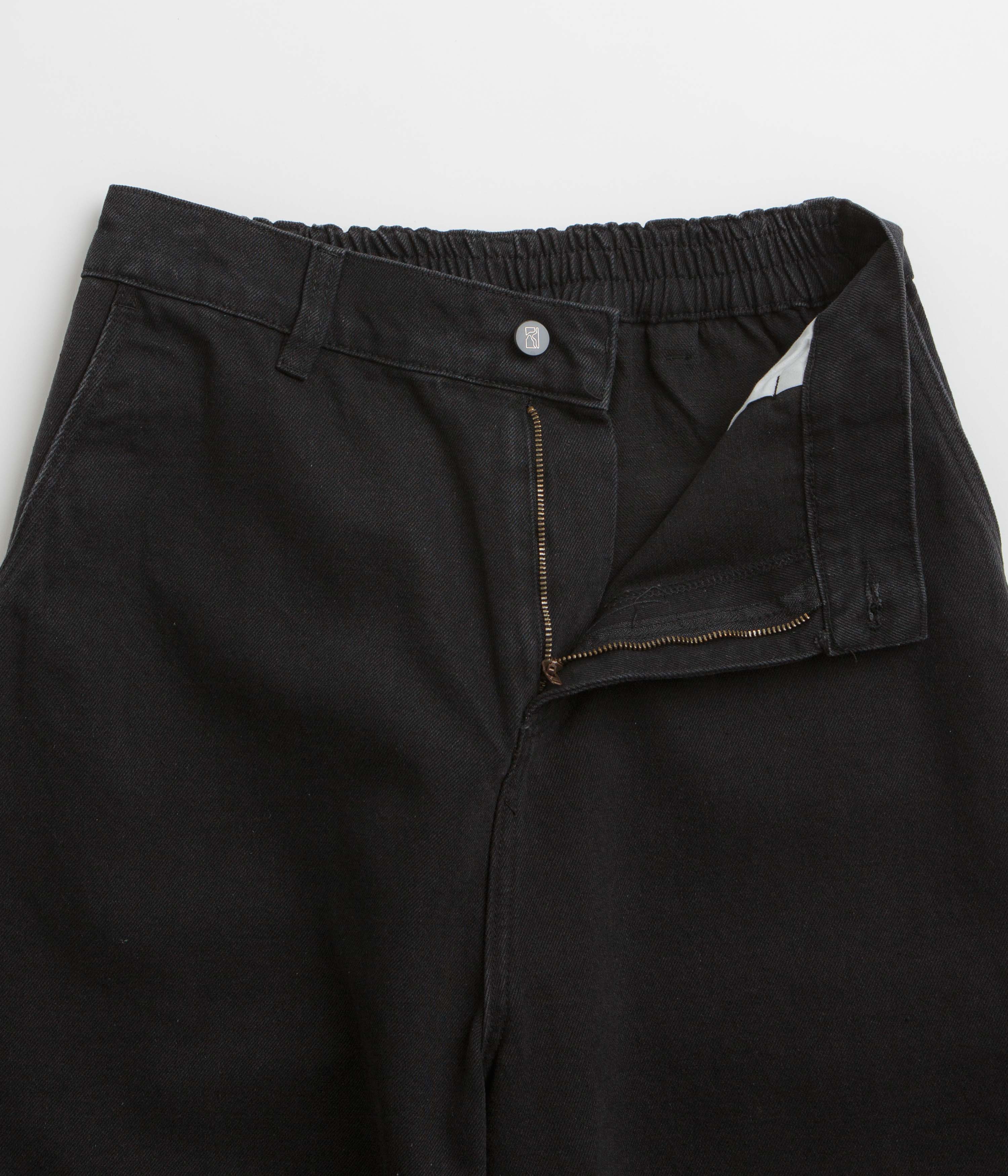 Poetic Collective Sculptor Shorts - Black Denim - Image 5