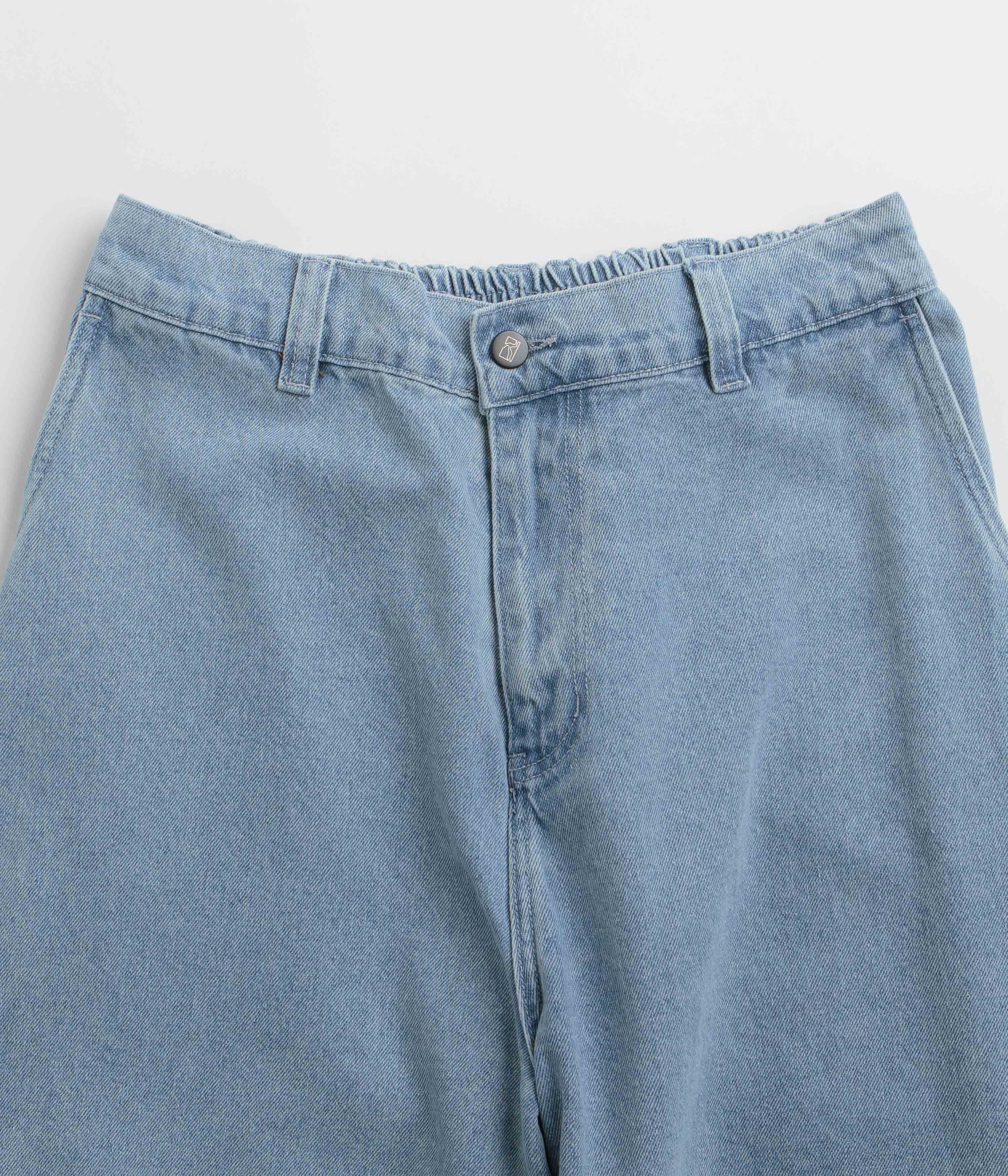 Poetic Collective Sculptor Shorts - Light Denim - Image 4