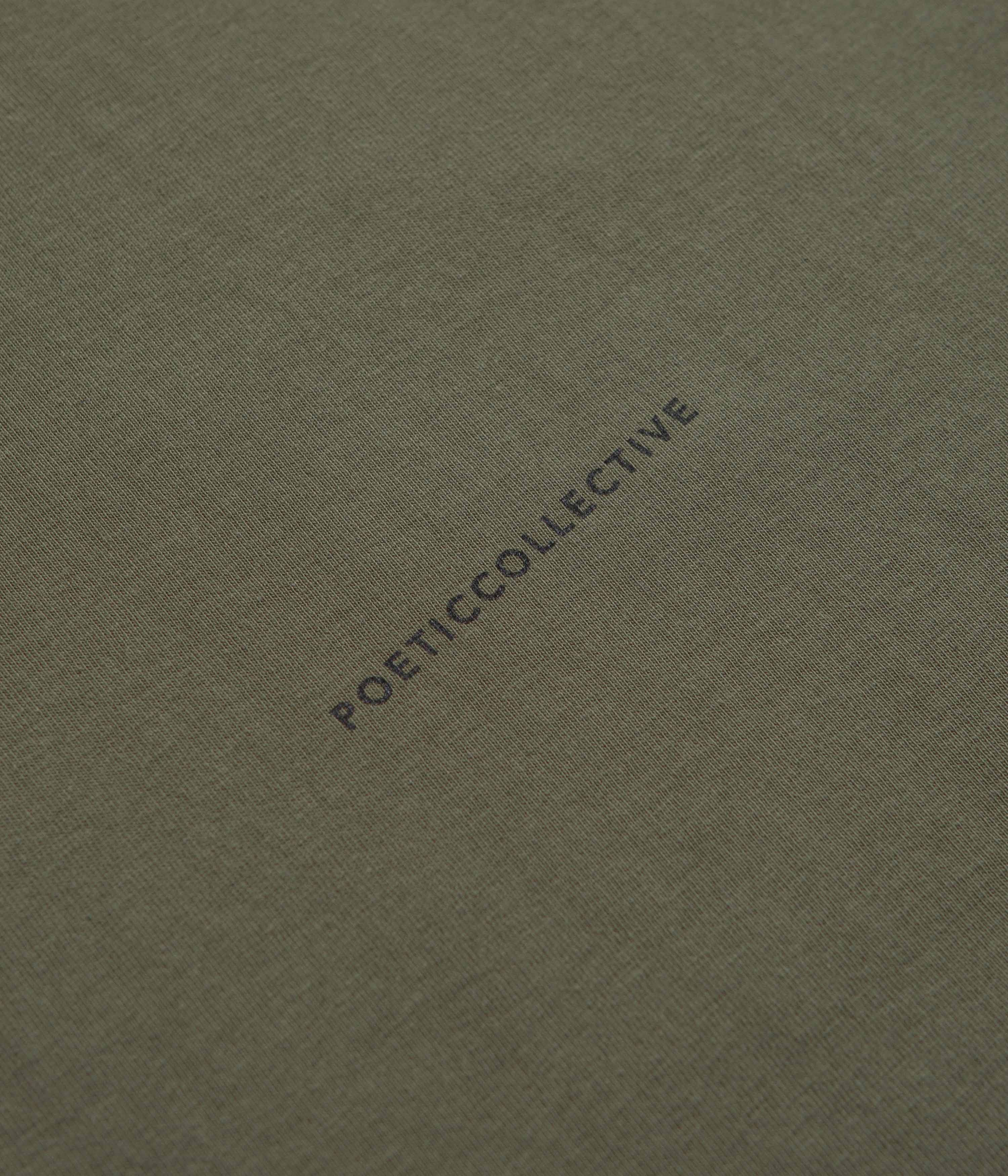 Poetic Collective Skull T-Shirt - Khaki - Image 5