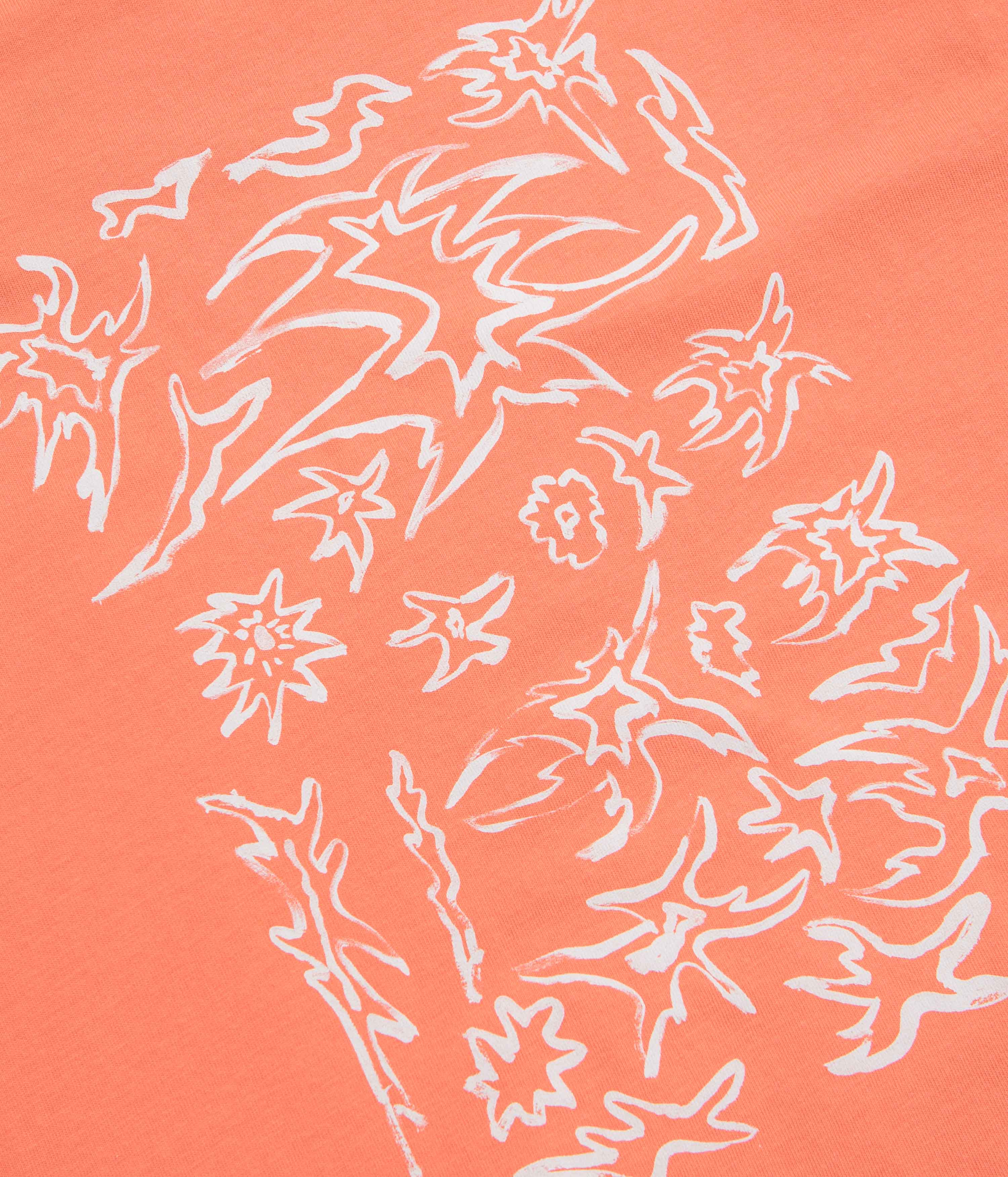 Poetic Collective Tribal T-Shirt - Orange - Image 5