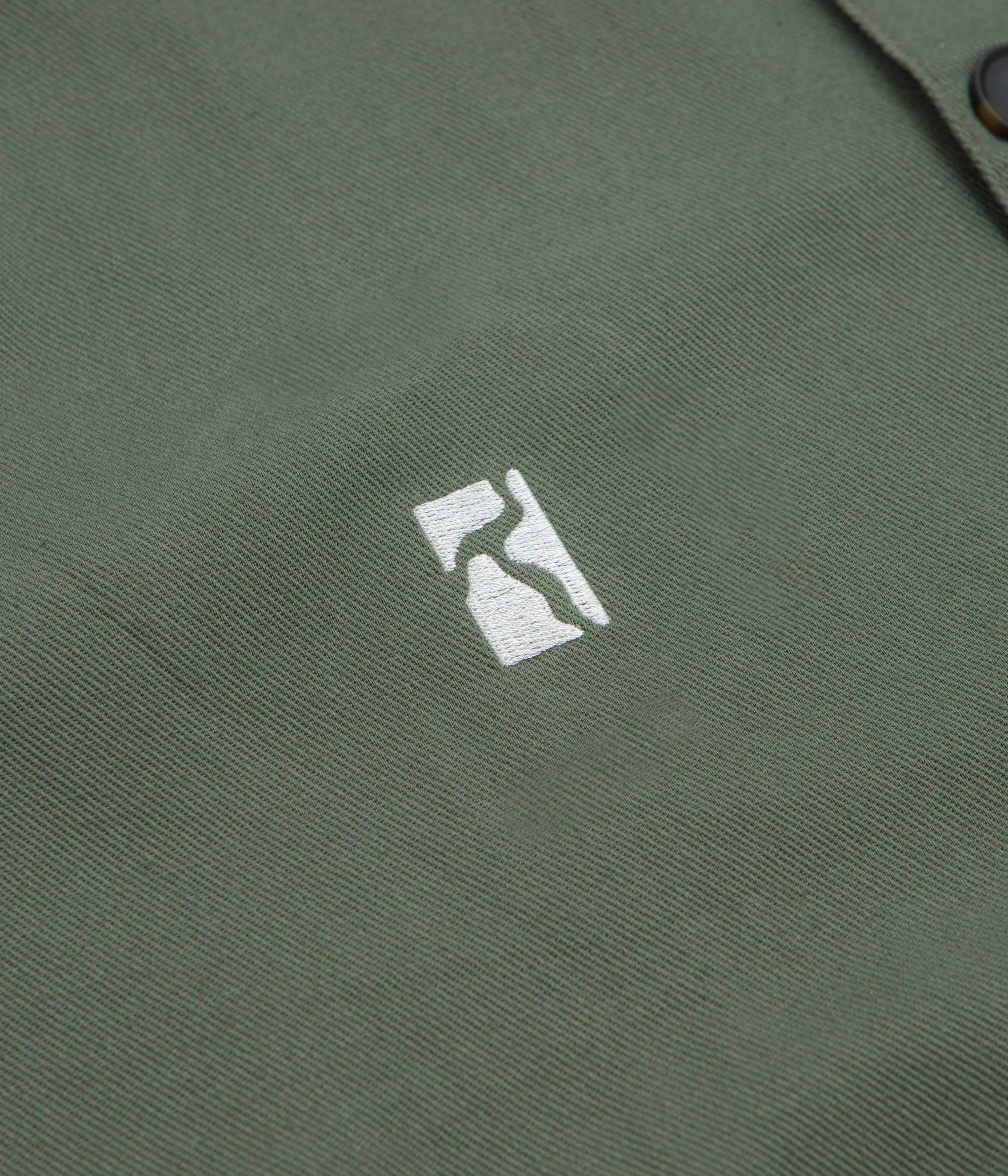 Poetic Collective Worker Jacket - Green - Image 6