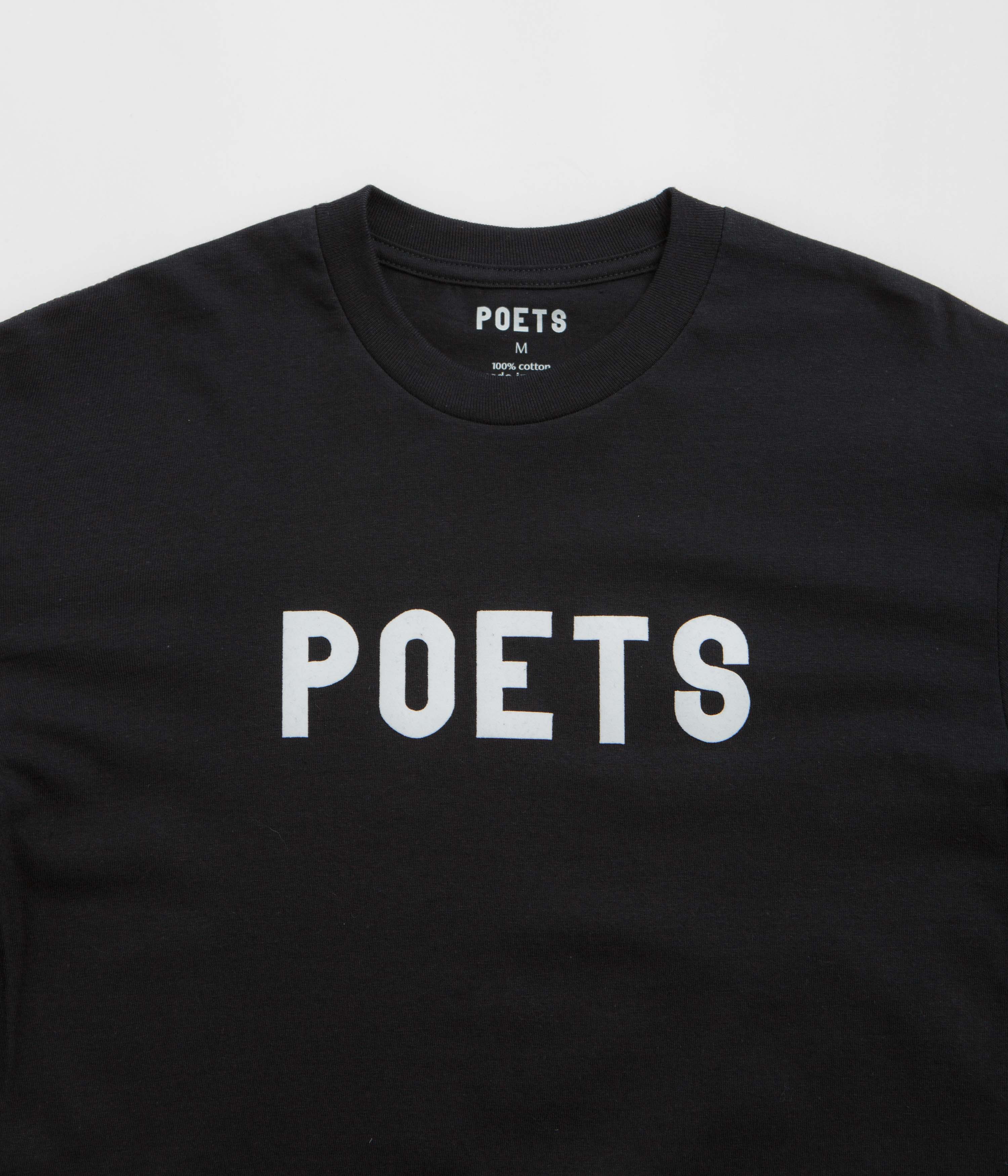 Poets OG Poets T-Shirt - Black - Image 3