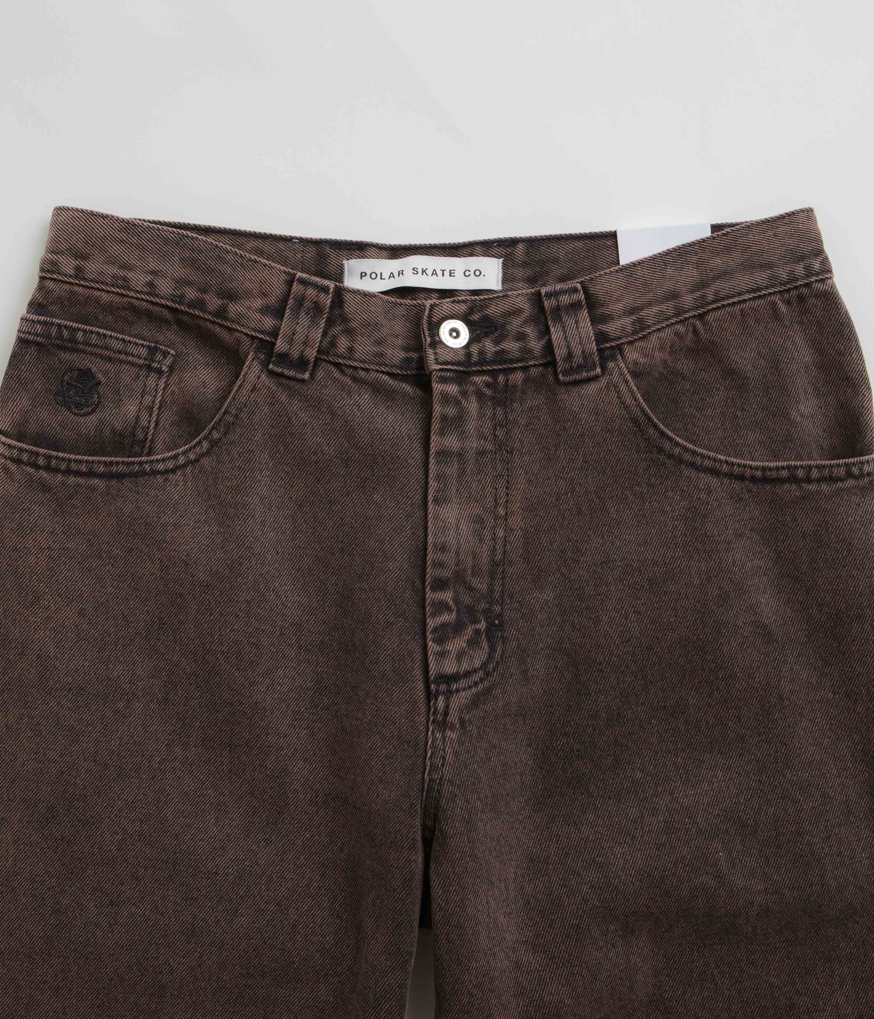 Polar 93 Denim Jeans - Mud Brown - Image 4