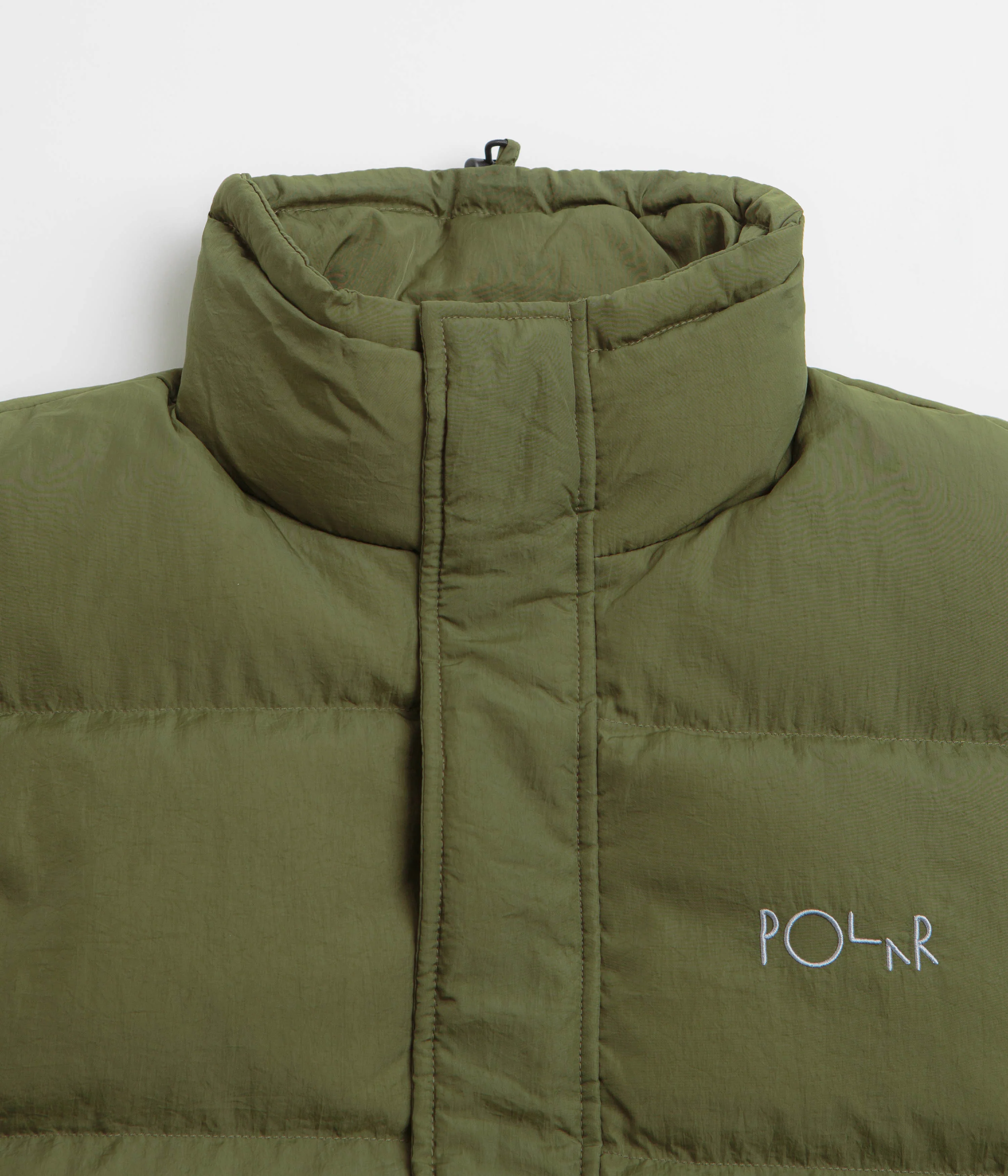 Polar Basic Puffer Jacket - Army Green - Image 3