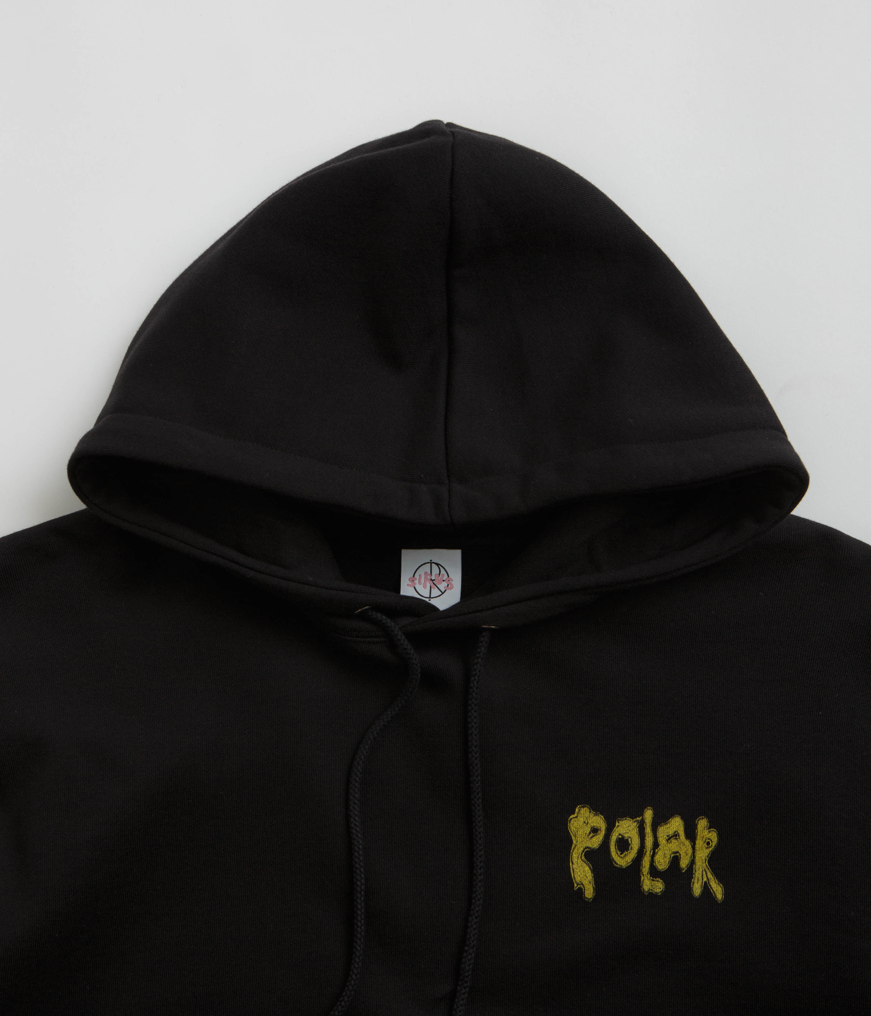 Polar Bear Dave Hoodie - Black - Image 5