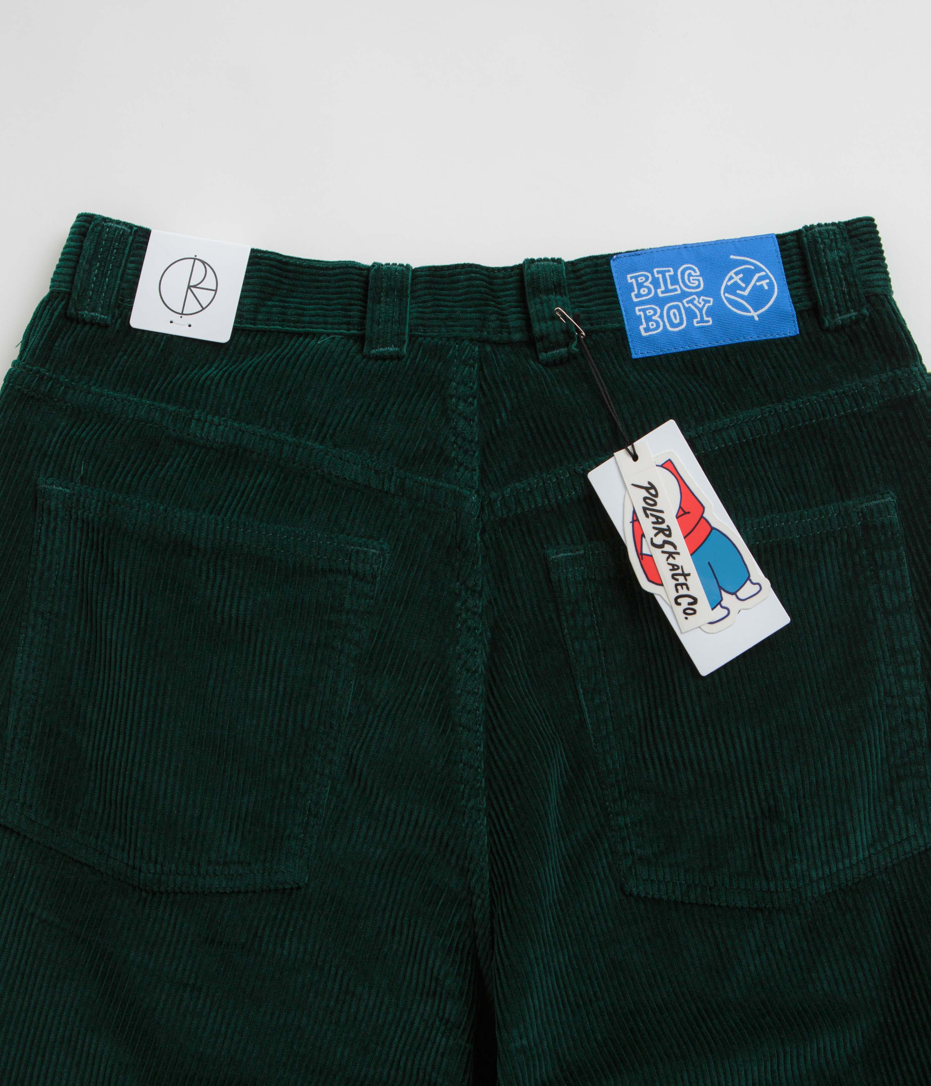 Polar Big Boy Cord Pants - Dark Emerald - Image 6