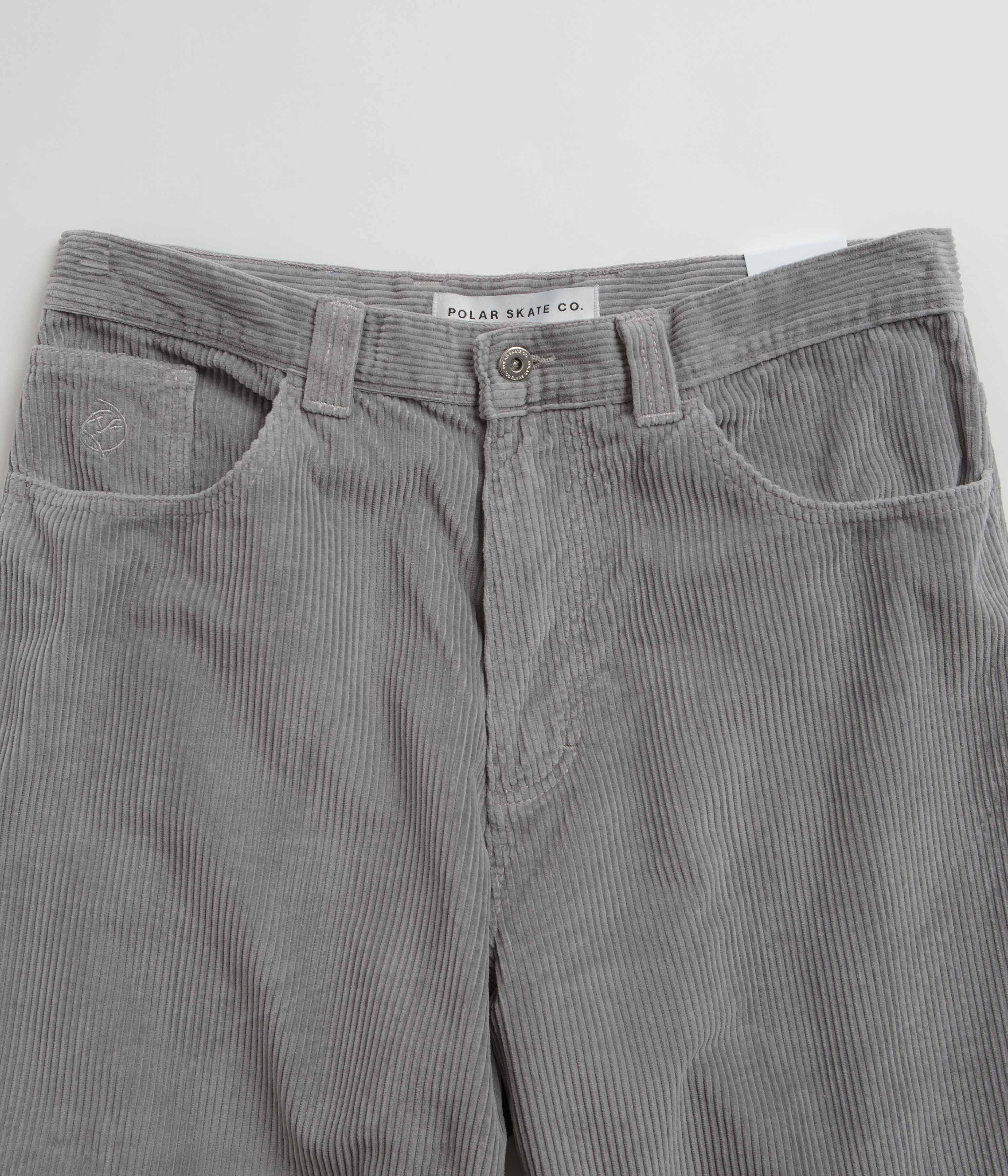 Polar Big Boy Cord Pants - Silver - Image 4