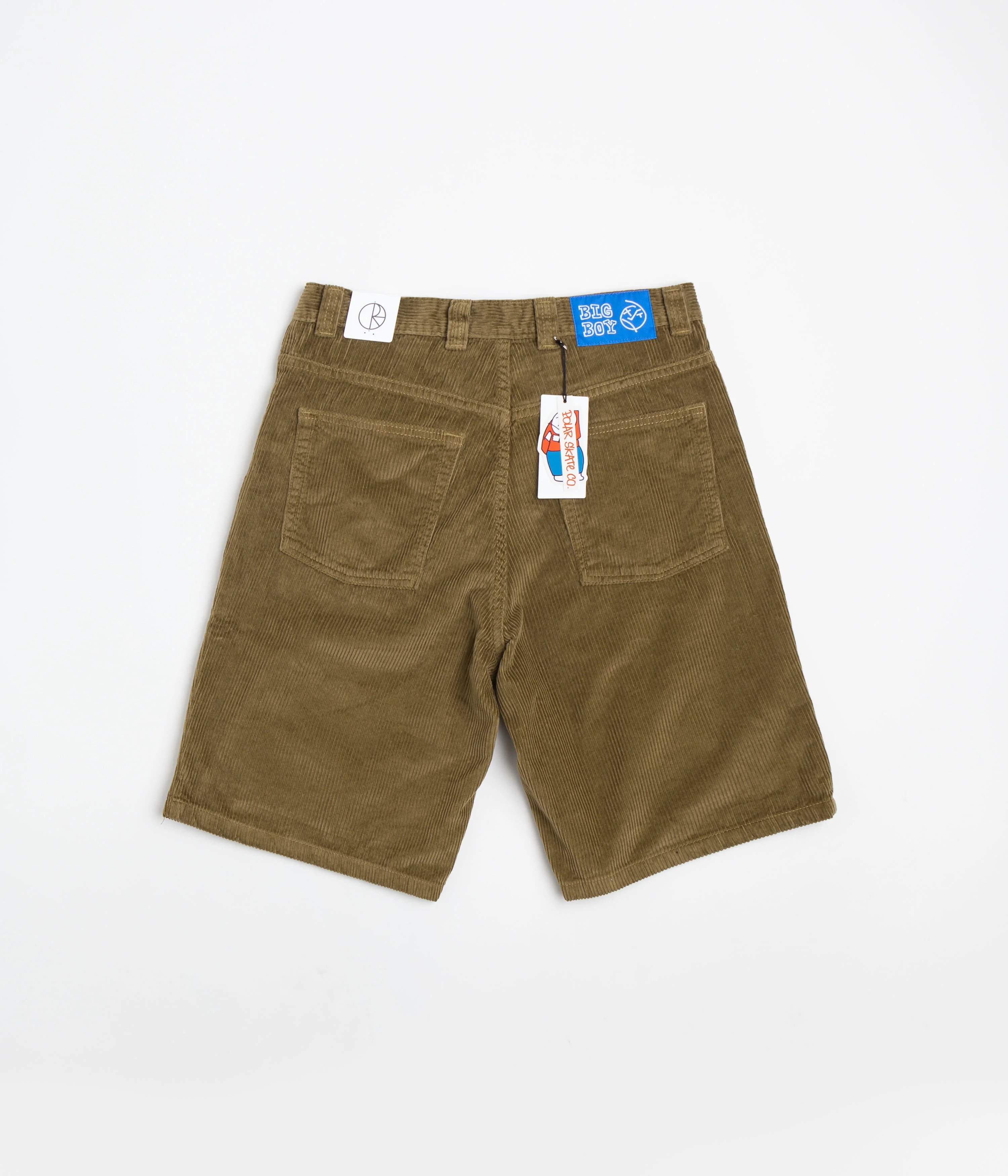 Polar Big Boy Cord Shorts - Brass - Image 3