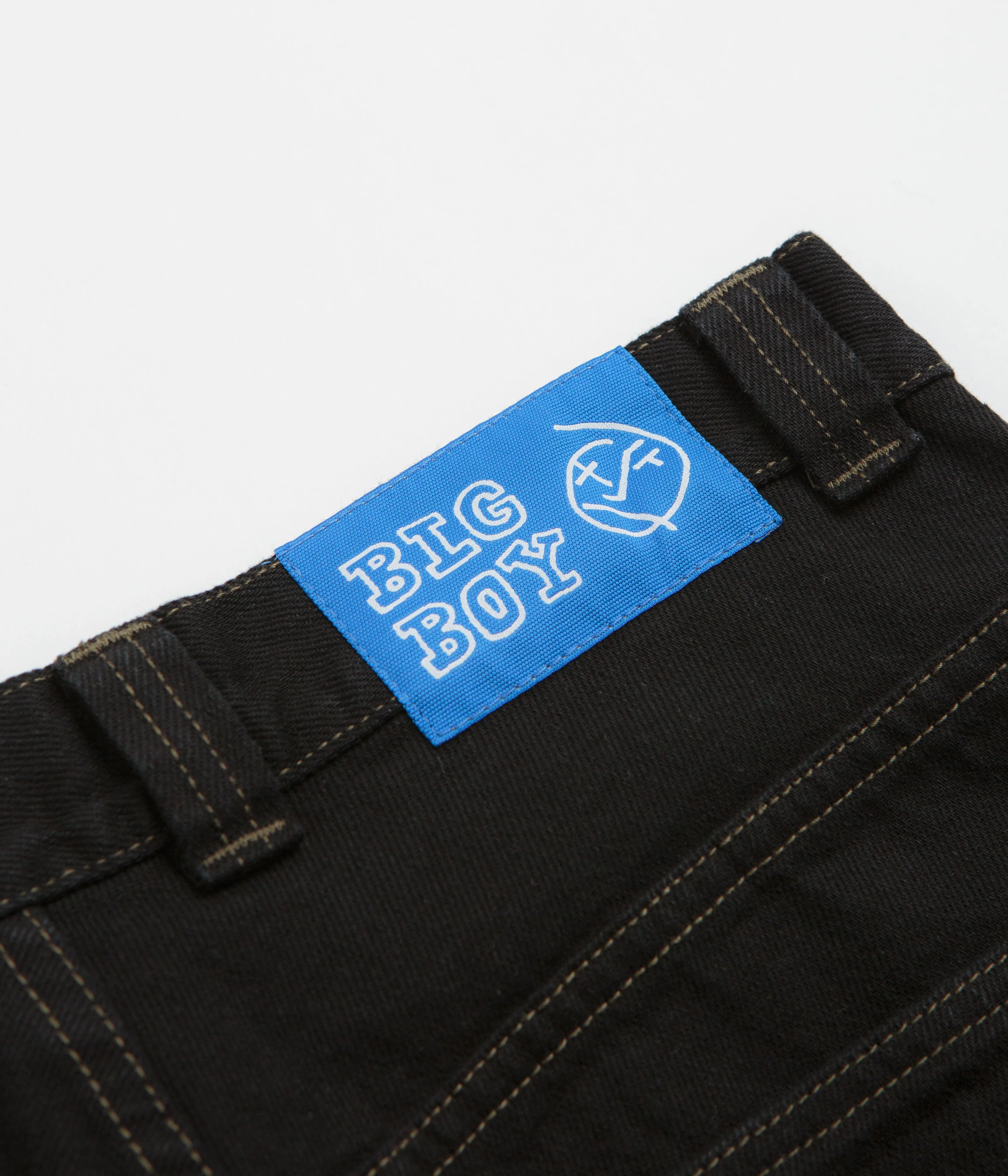 Polar Big Boy Jeans - Black / Dark Olive - Image 8
