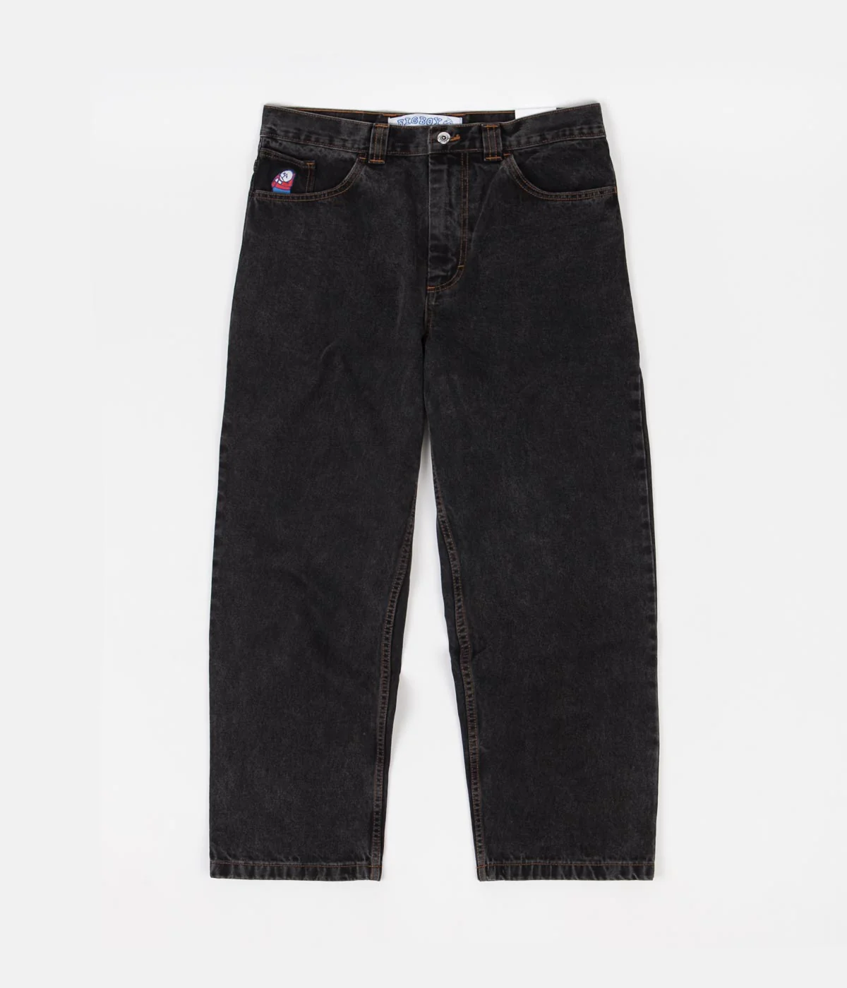 Polar Big Boy Jeans - Washed Black - Image 7