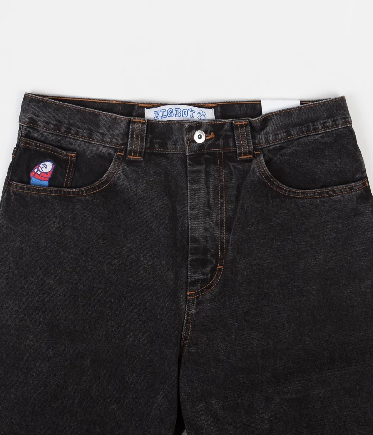 Polar Big Boy Jeans - Washed Black - Image 8