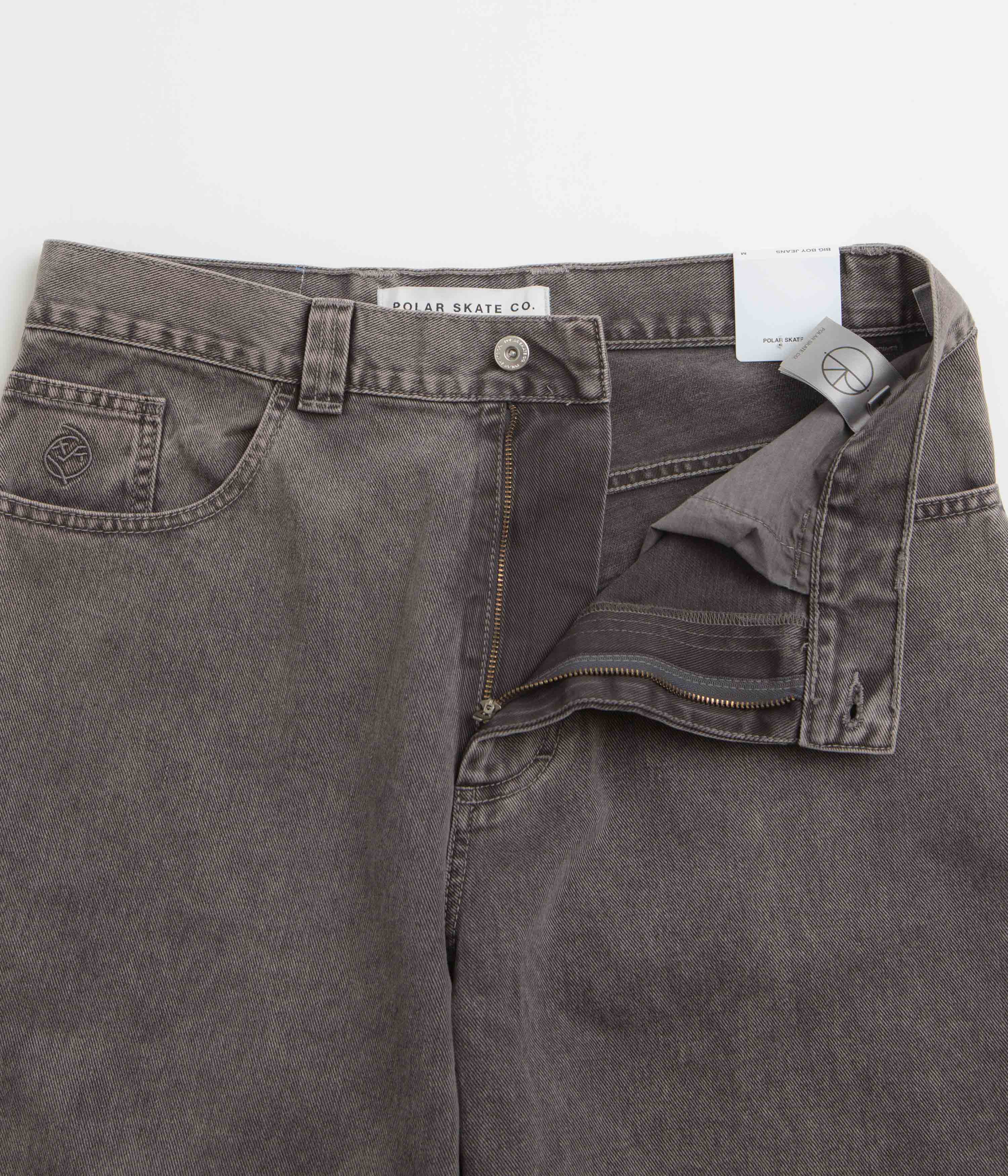 Polar Big Boy Jeans - Washed Grey - Image 7