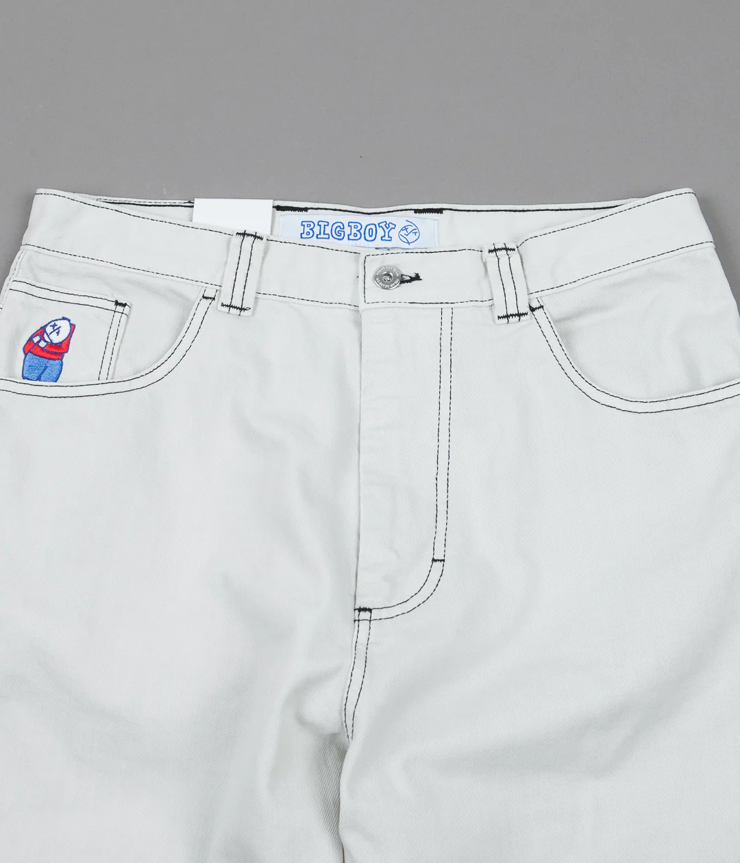 Polar Big Boy Jeans - Washed White - Image 2