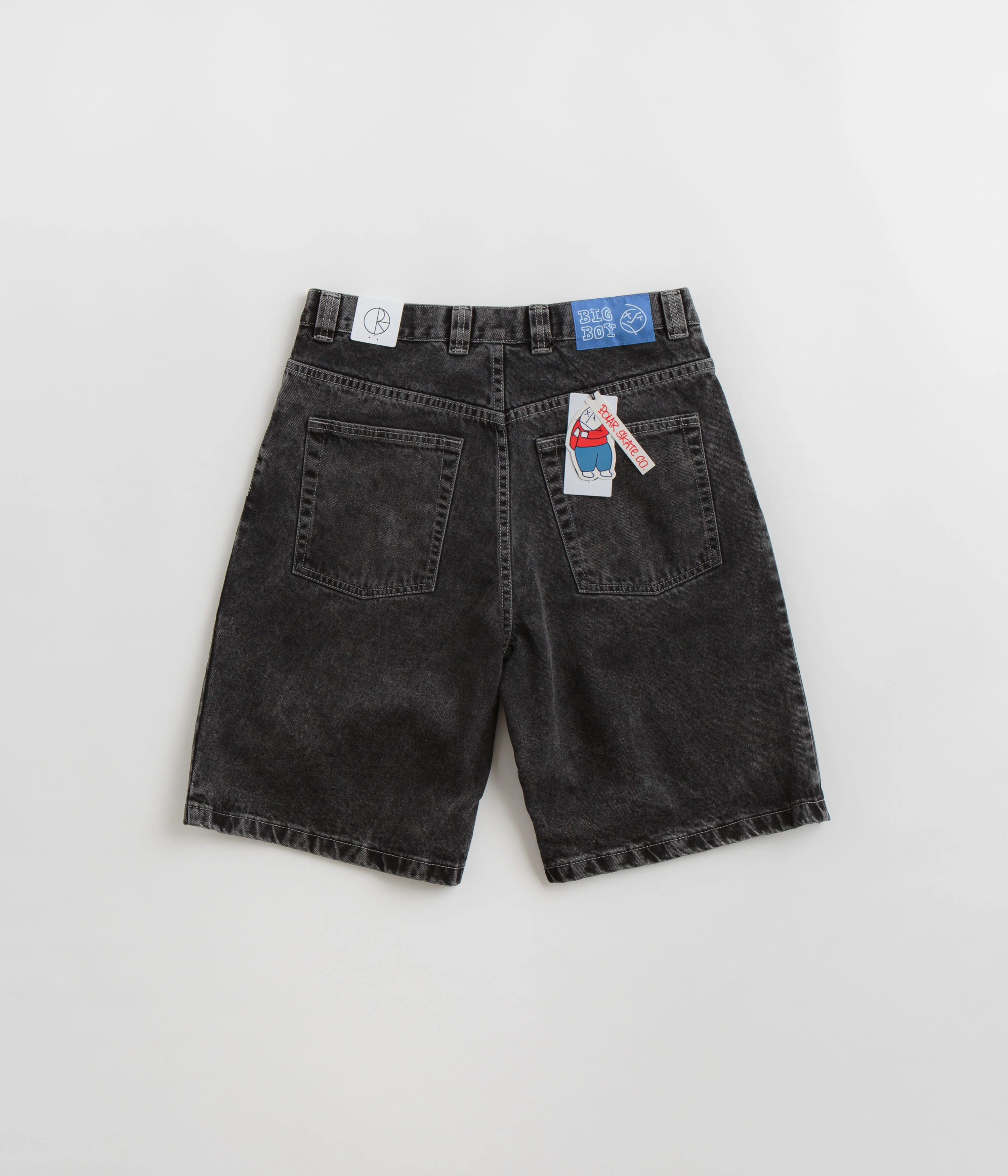 Polar Big Boy Shorts - Silver Black - Image 3
