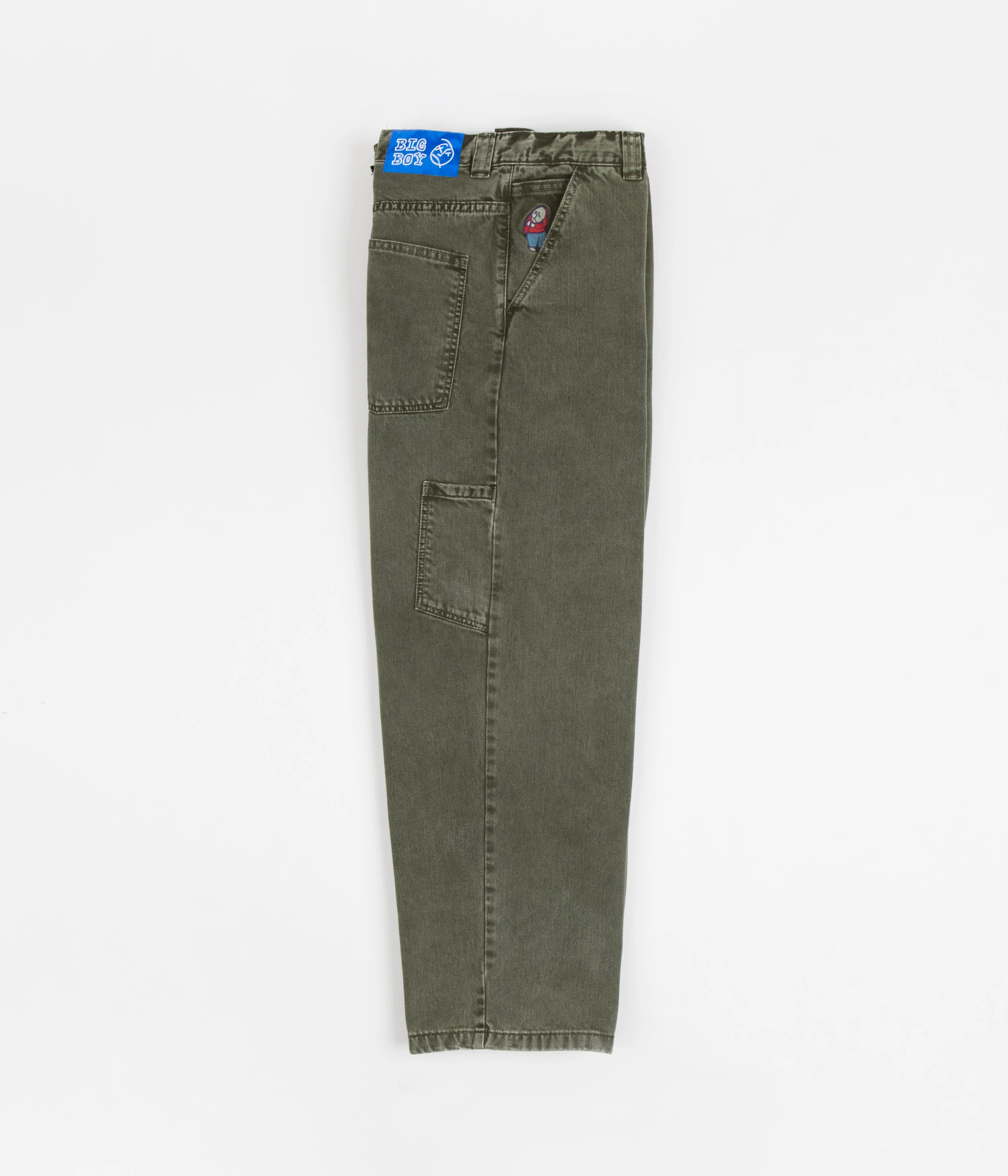 Polar Big Boy Work Pants - Army Green - Image 8