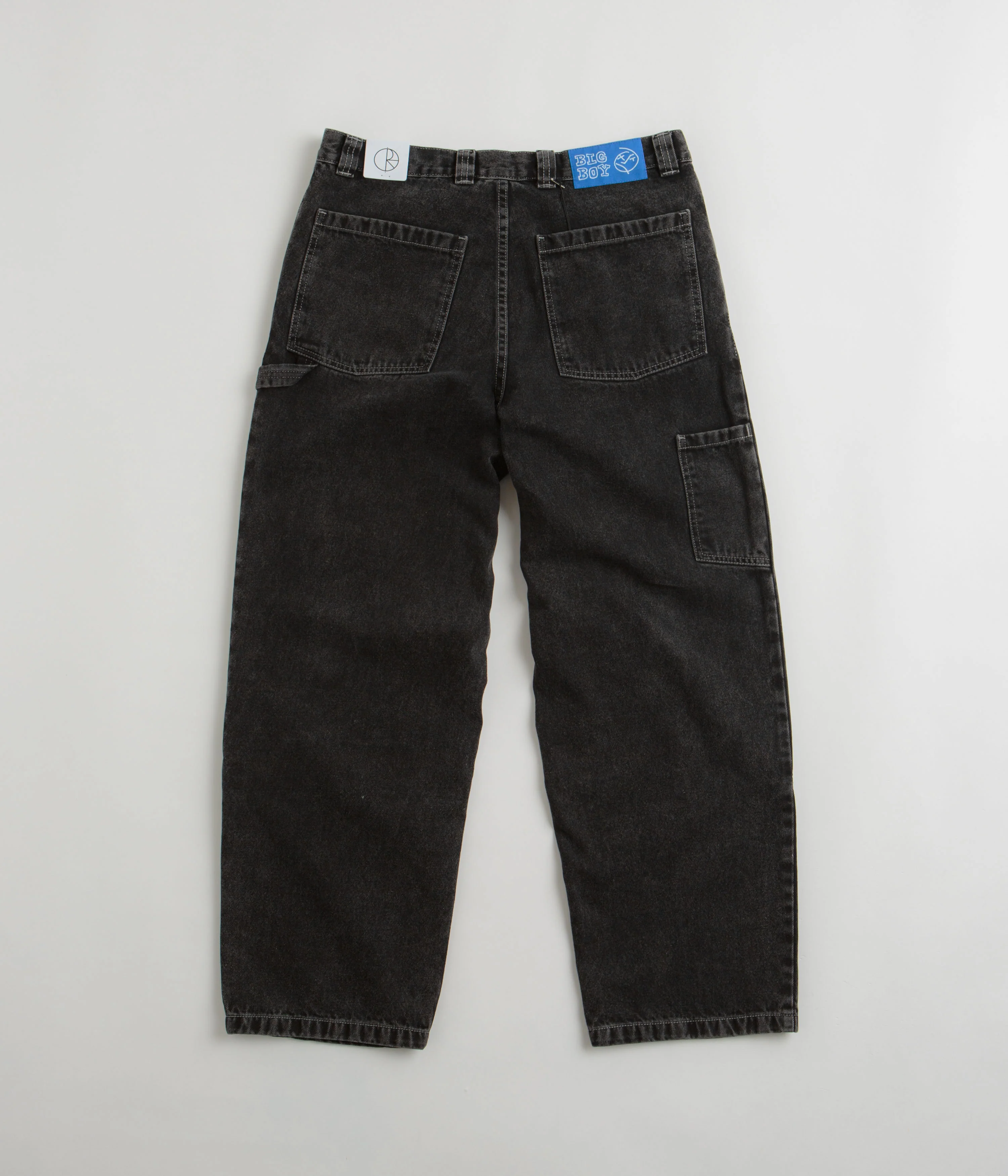 Polar Big Boy Work Pants - Silver Black - Image 3