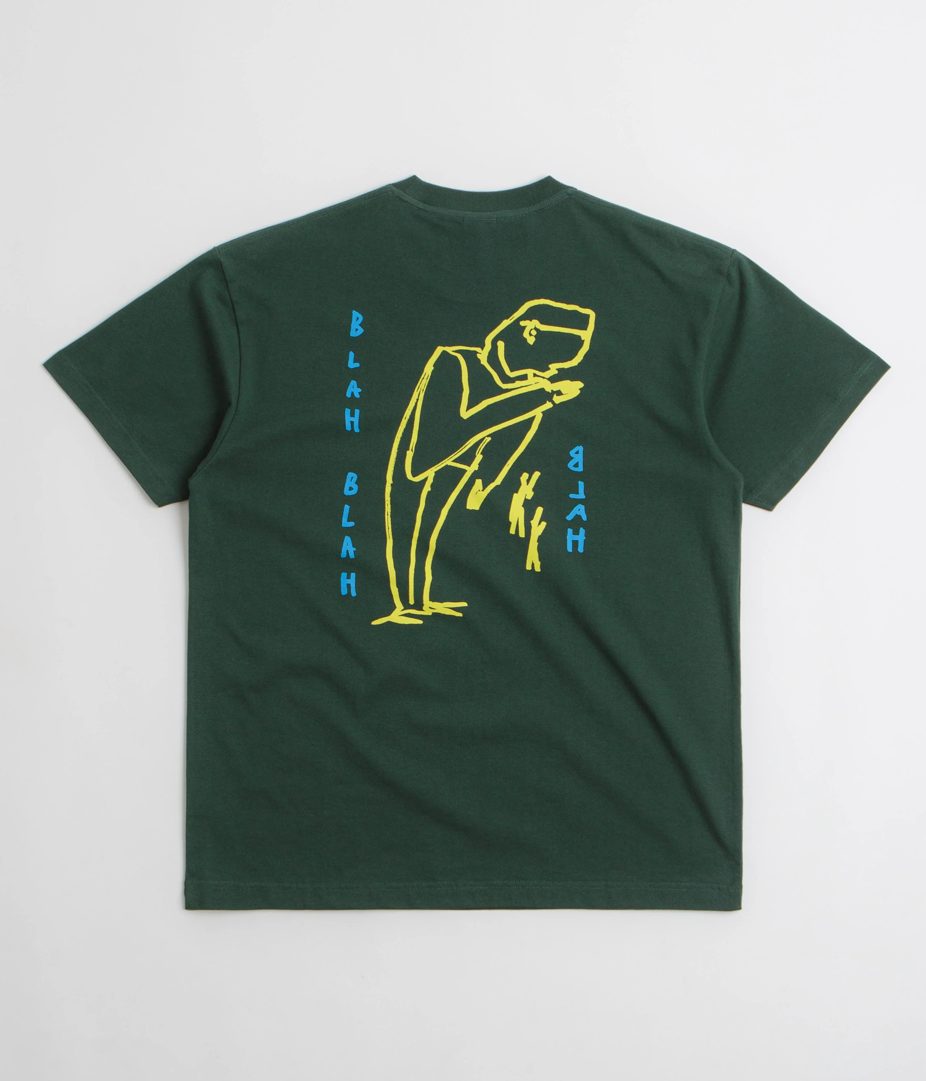Polar Blah Blah Blah T-Shirt - Dark Green