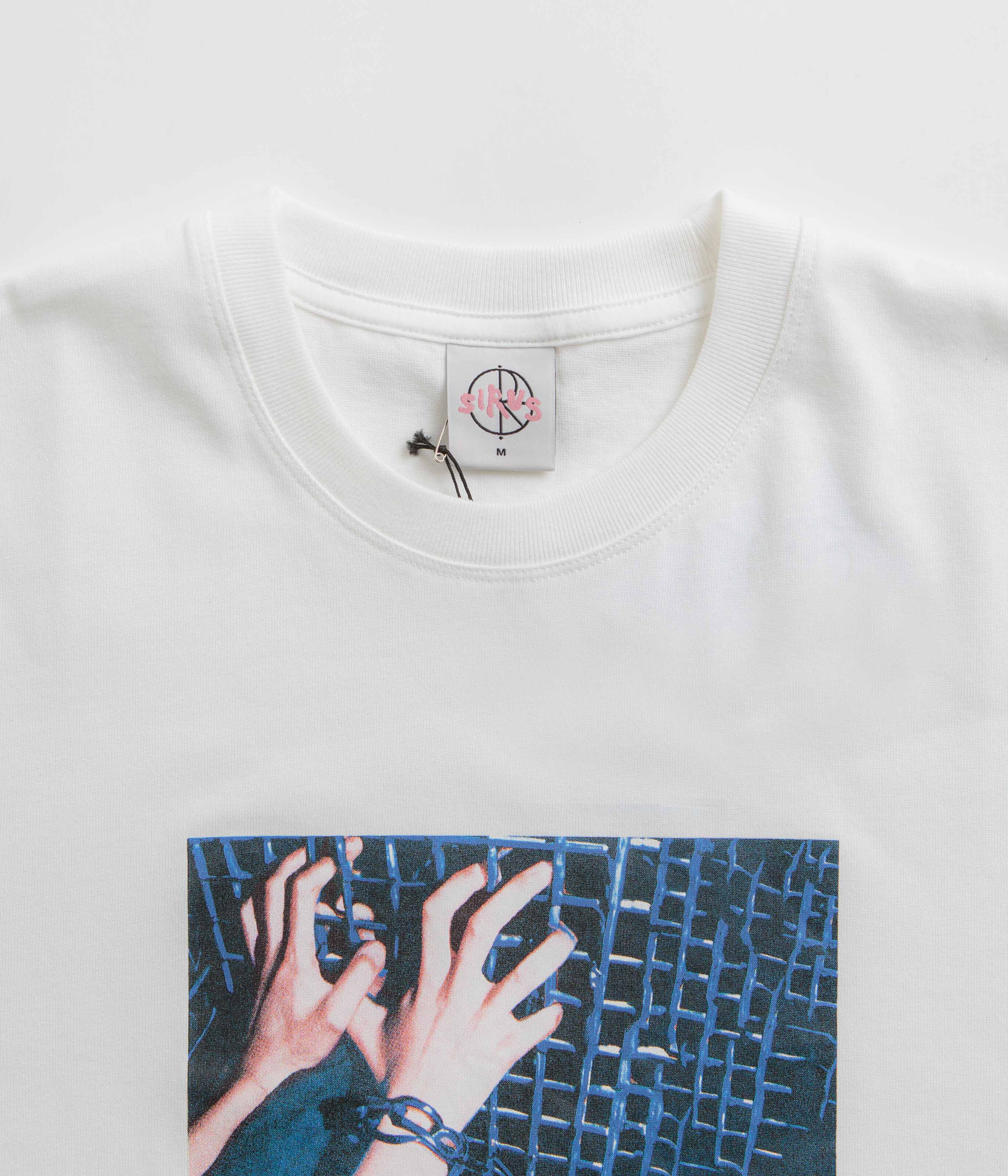 Polar Caged Hands T-Shirt - White - Image 3