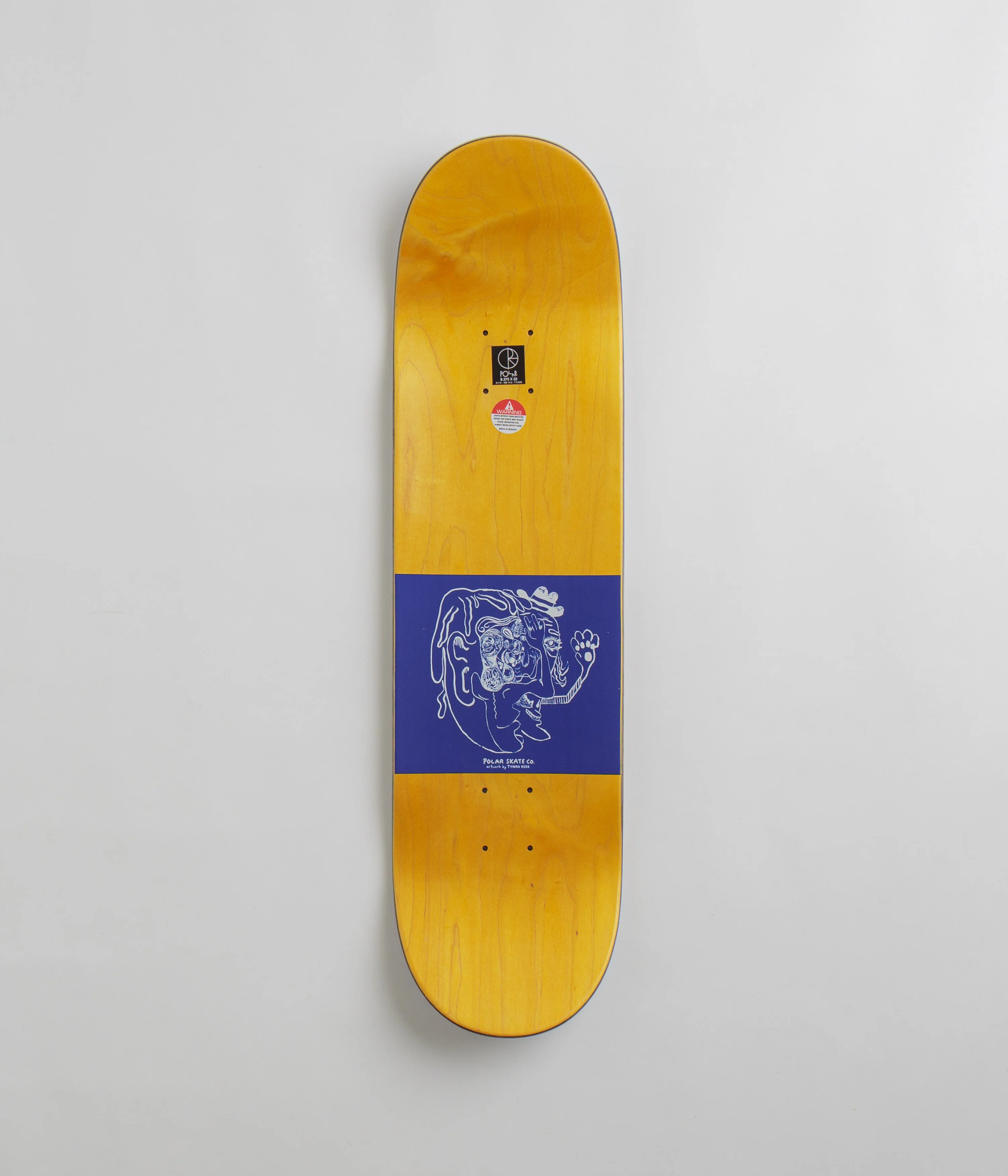 Polar Dane Brady Pigeons Deck - White - 8.375" - Image 2