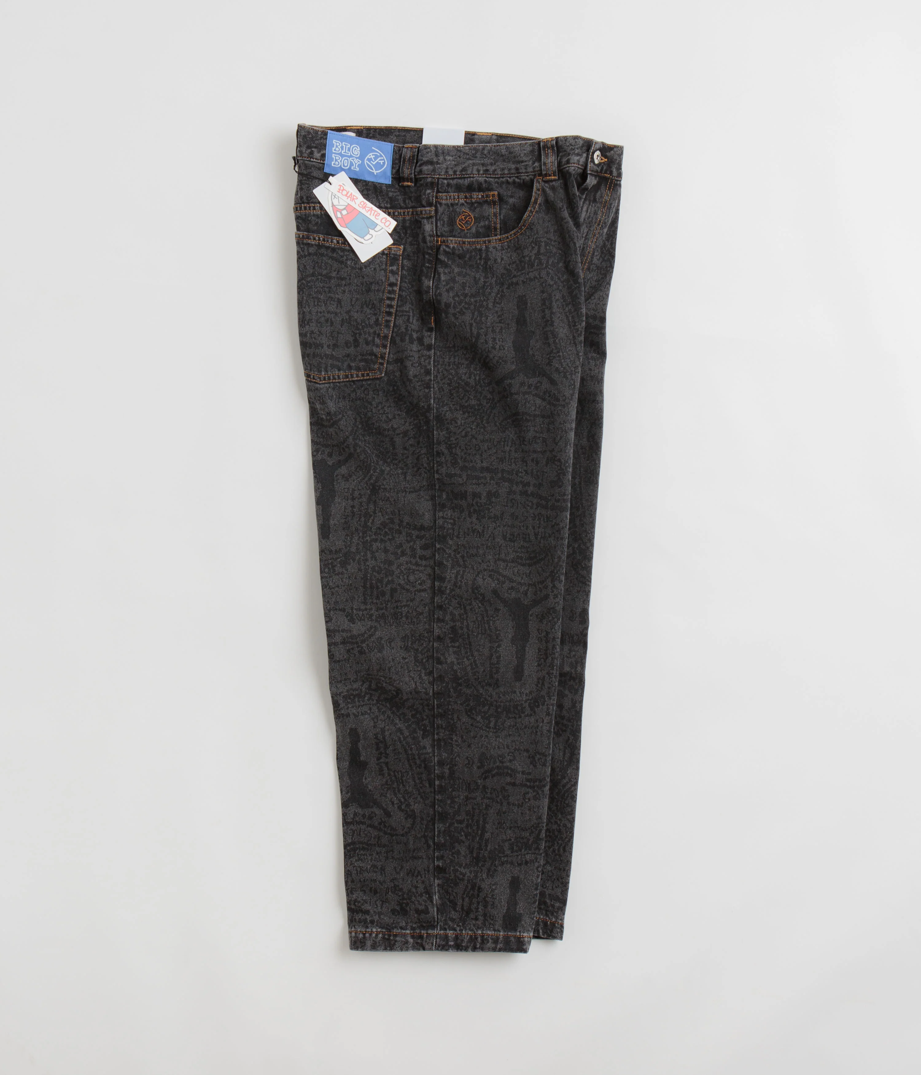 Polar Exist Big Boy Jeans - Washed Black - Image 2