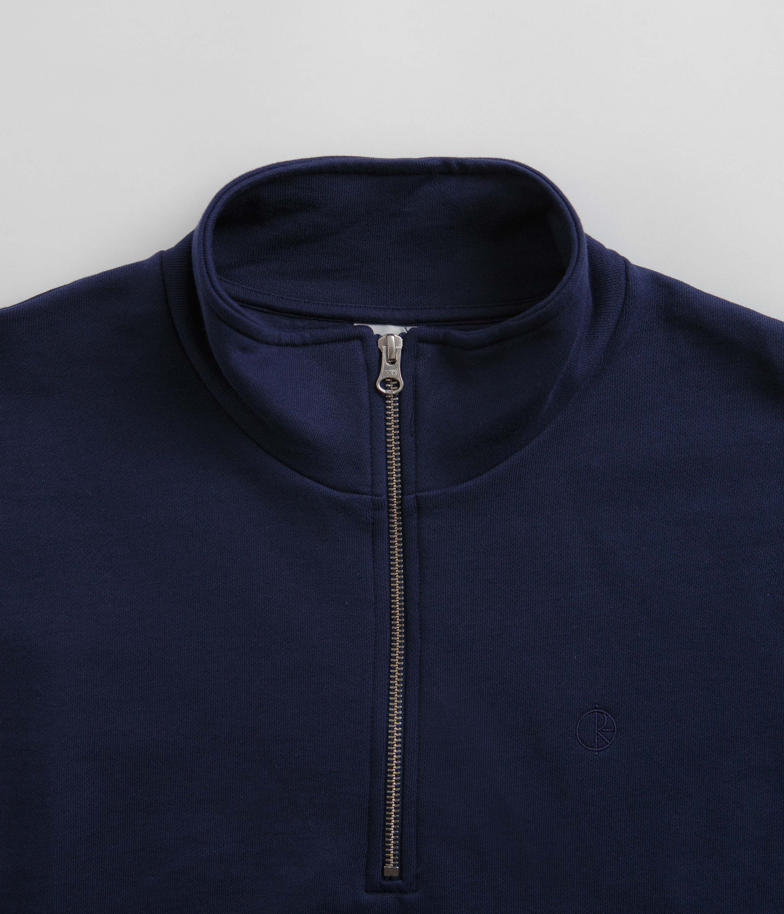Polar Frank Half Zip Sweatshirt - Dark Blue - Image 4
