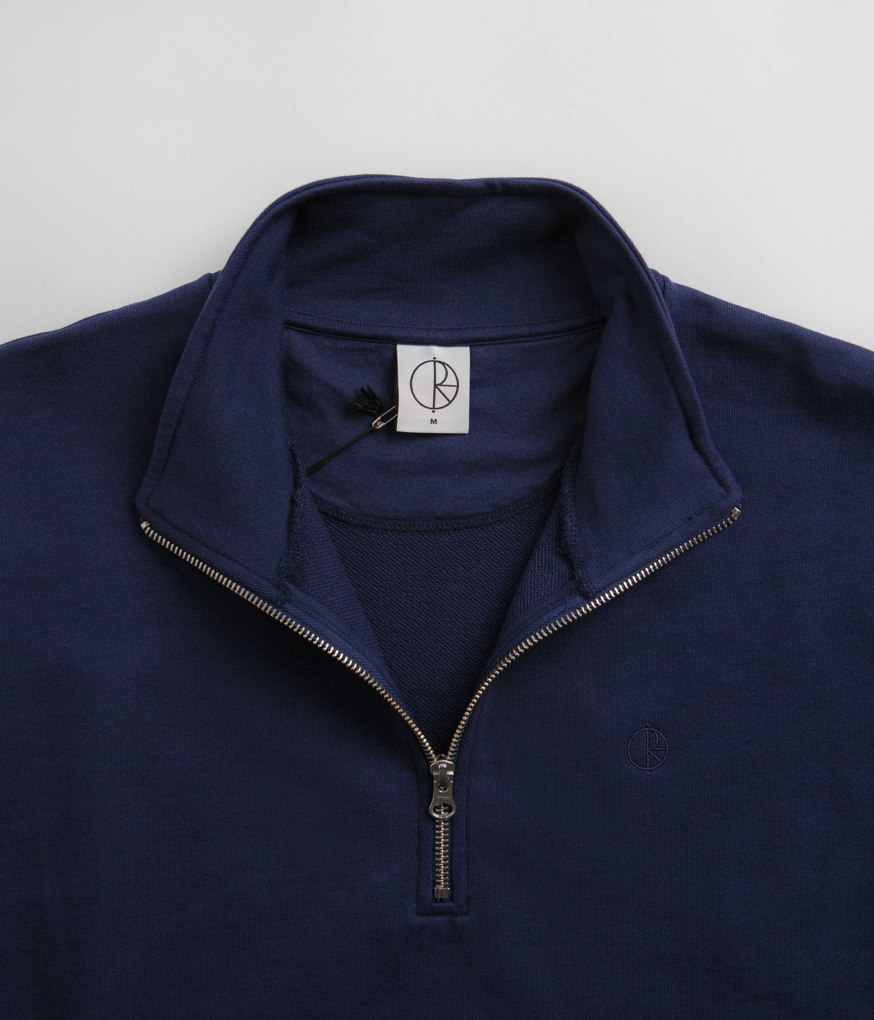 Polar Frank Half Zip Sweatshirt - Dark Blue - Image 5