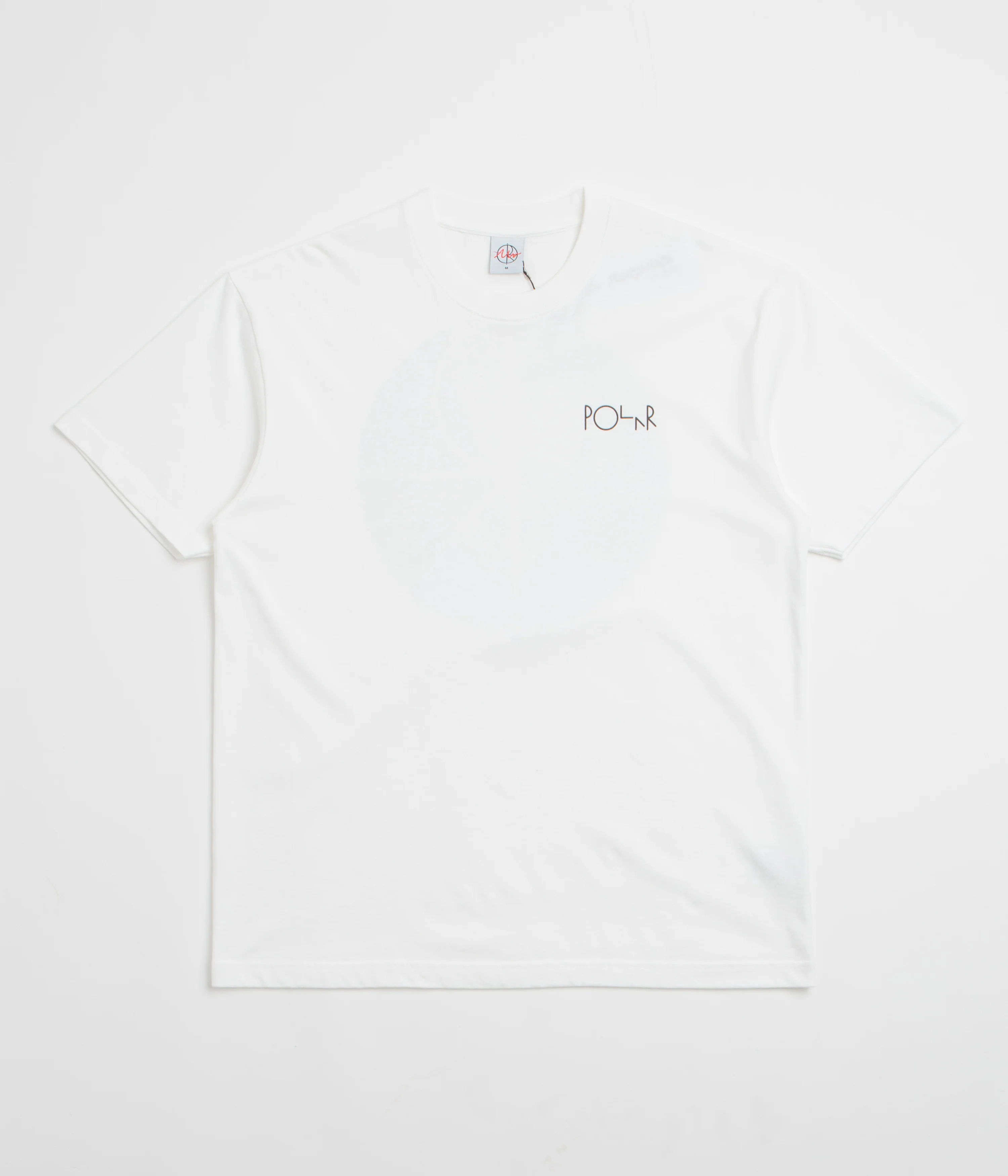 Polar Happy Sad Fill Logo T-Shirt - White / White - Image 2