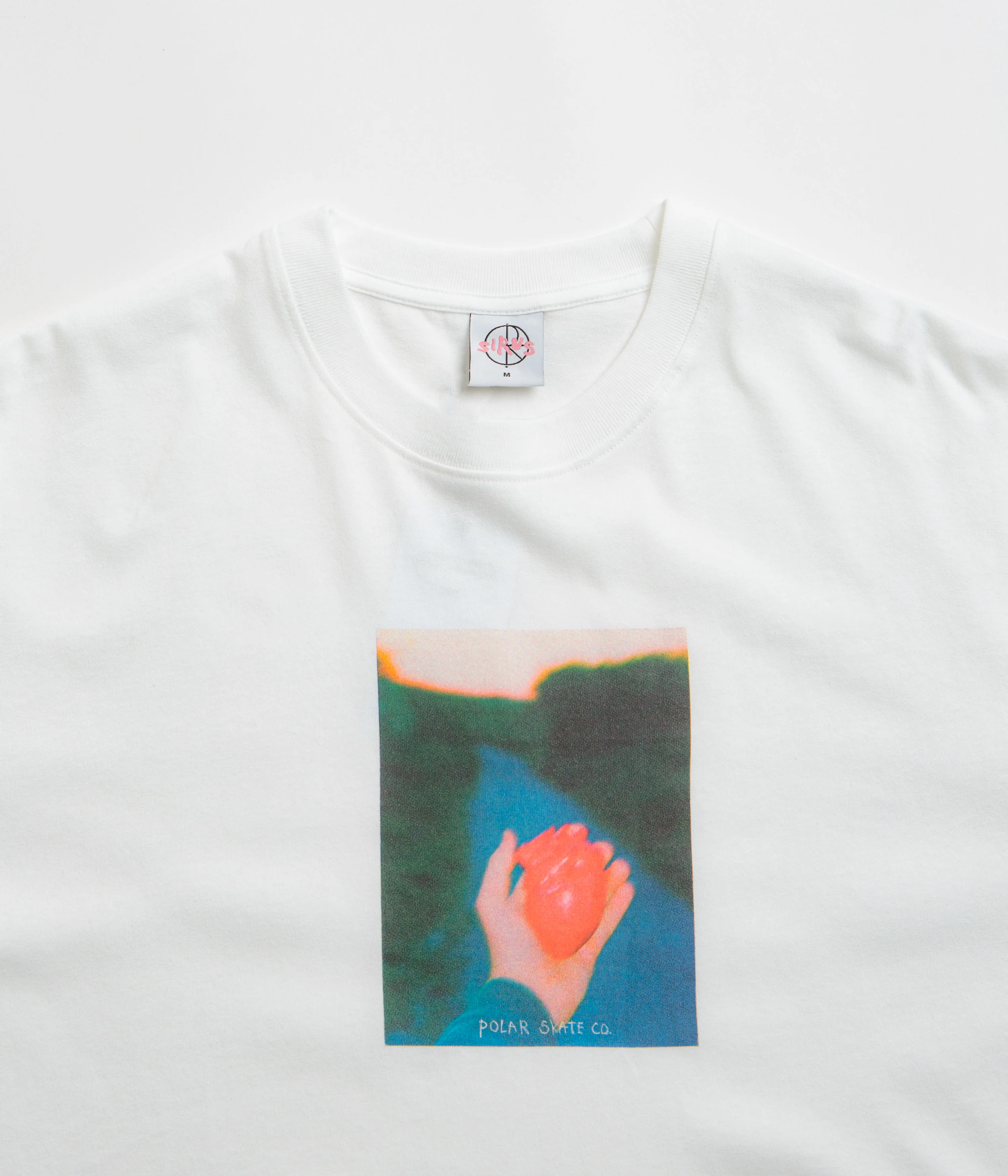 Polar Heart in Hand T-Shirt - White - Image 3