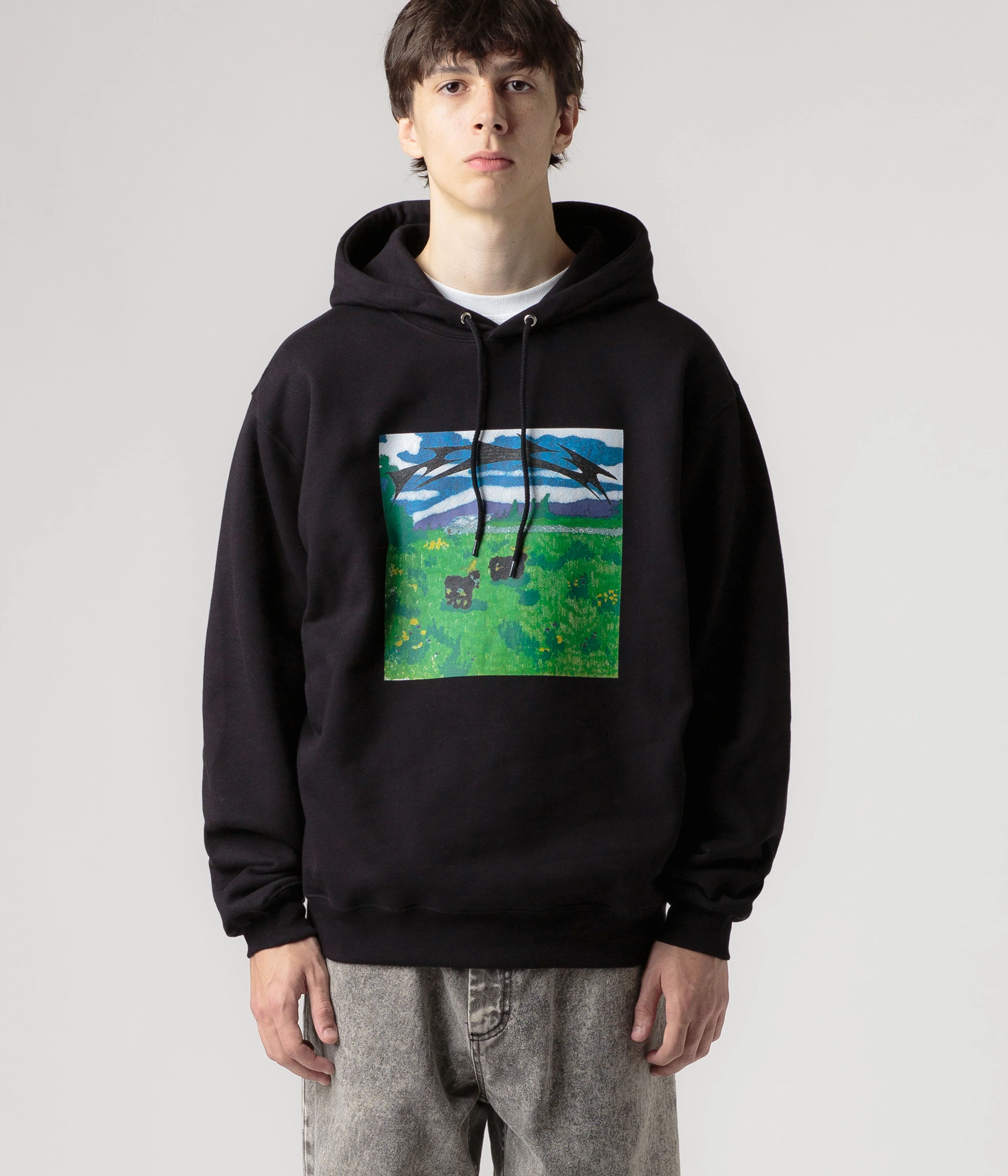 Polar Meeeh Dave Hoodie - Black - Image 5