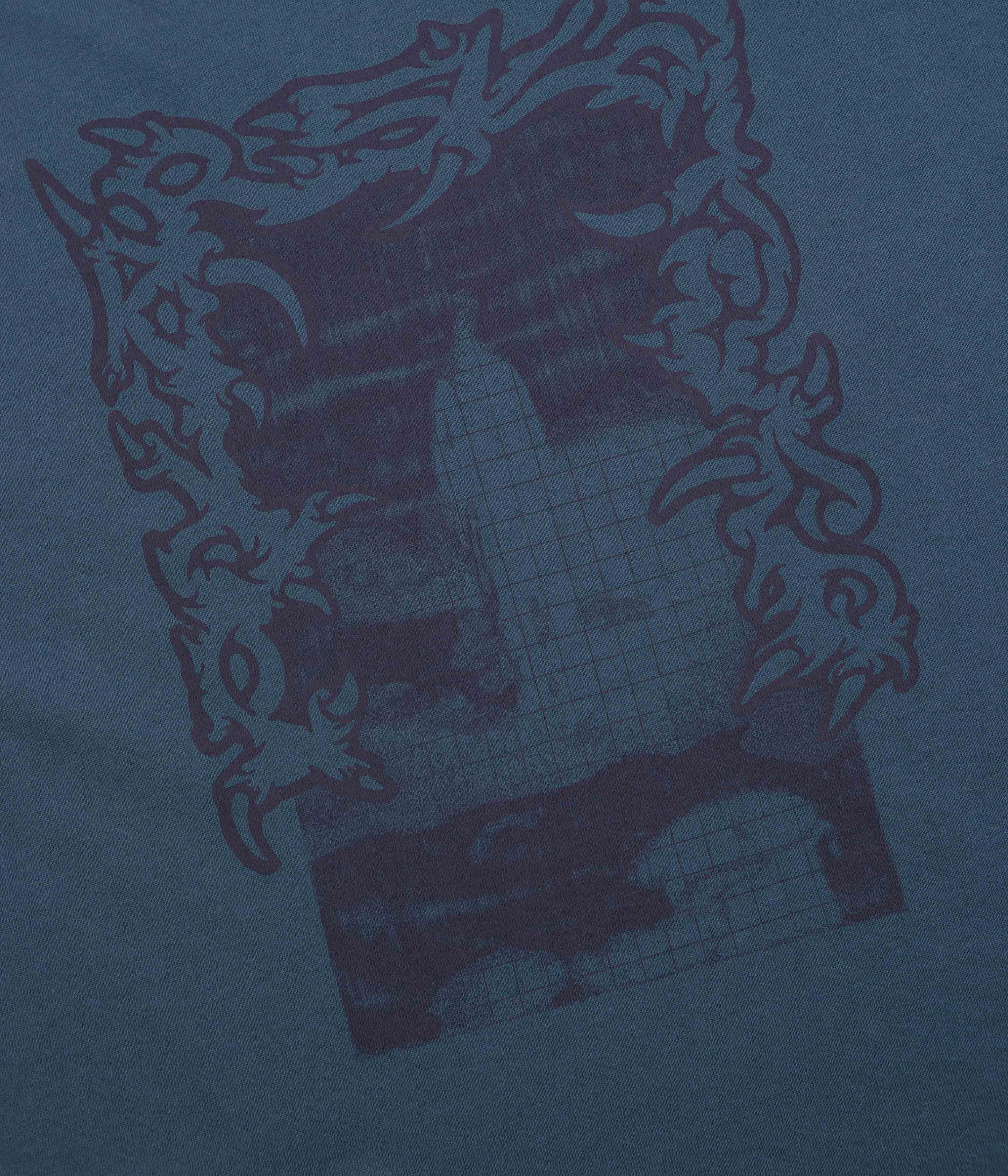 Polar Passing Resemblance T-Shirt - Grey Blue - Image 3
