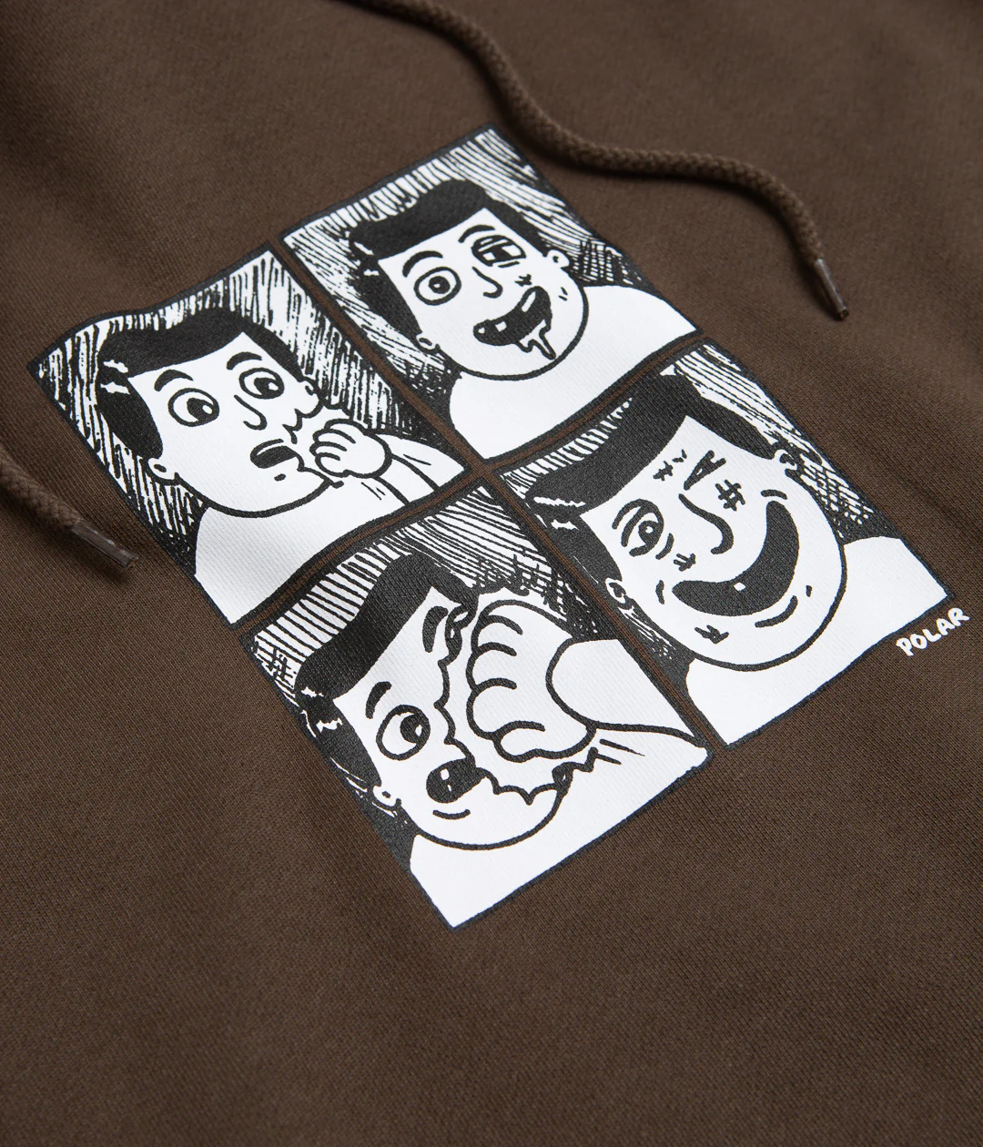 Polar Punch Dave Hoodie - Brown - Image 3
