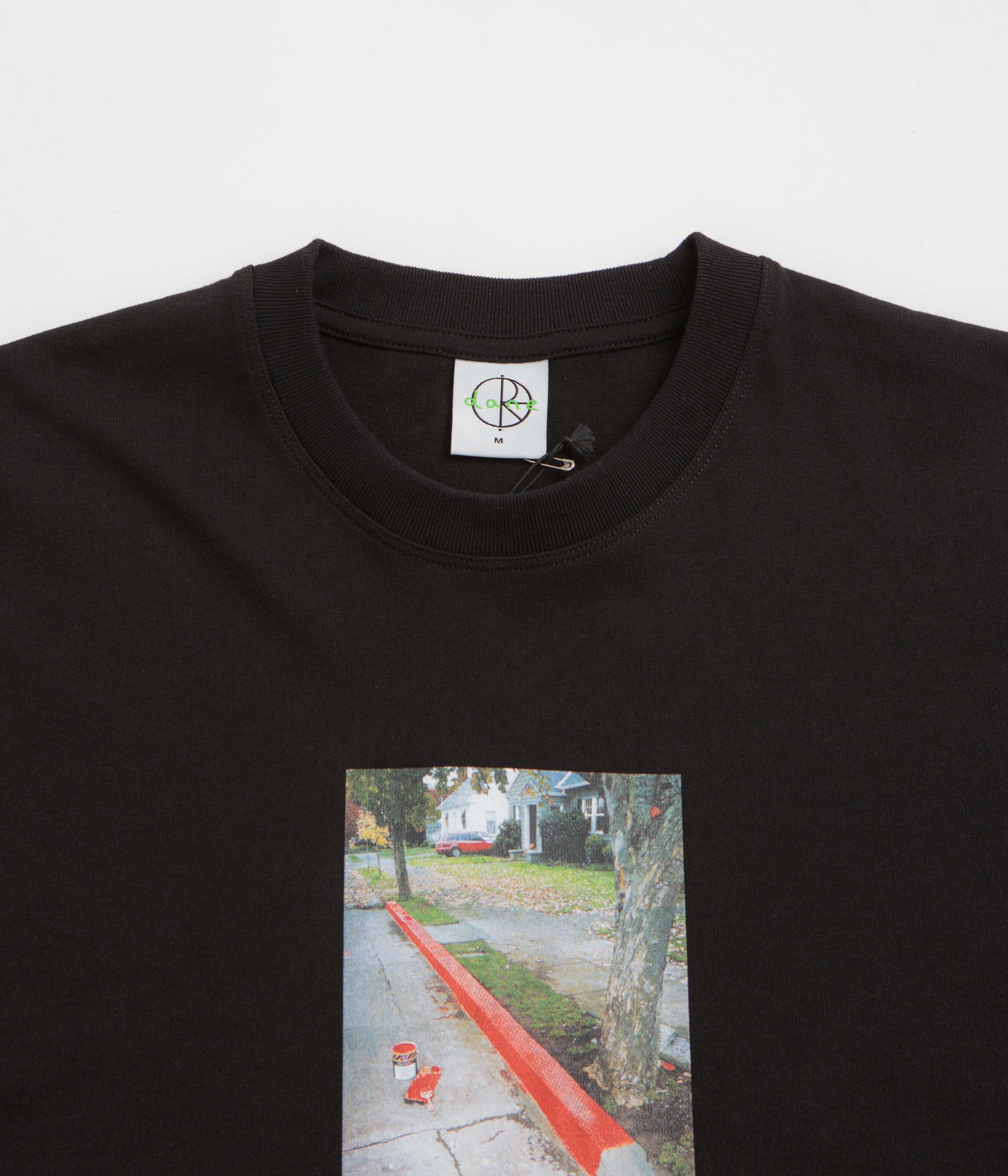 Polar Red Curb T-Shirt - Black - Image 2
