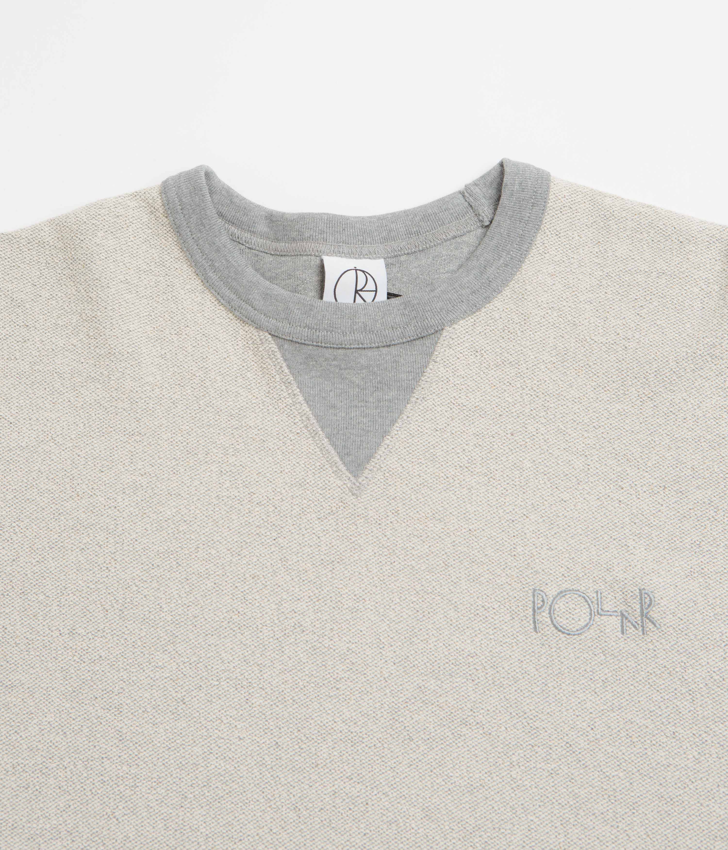 Polar Reversed Crewneck Sweatshirt - Heather Grey - Image 2