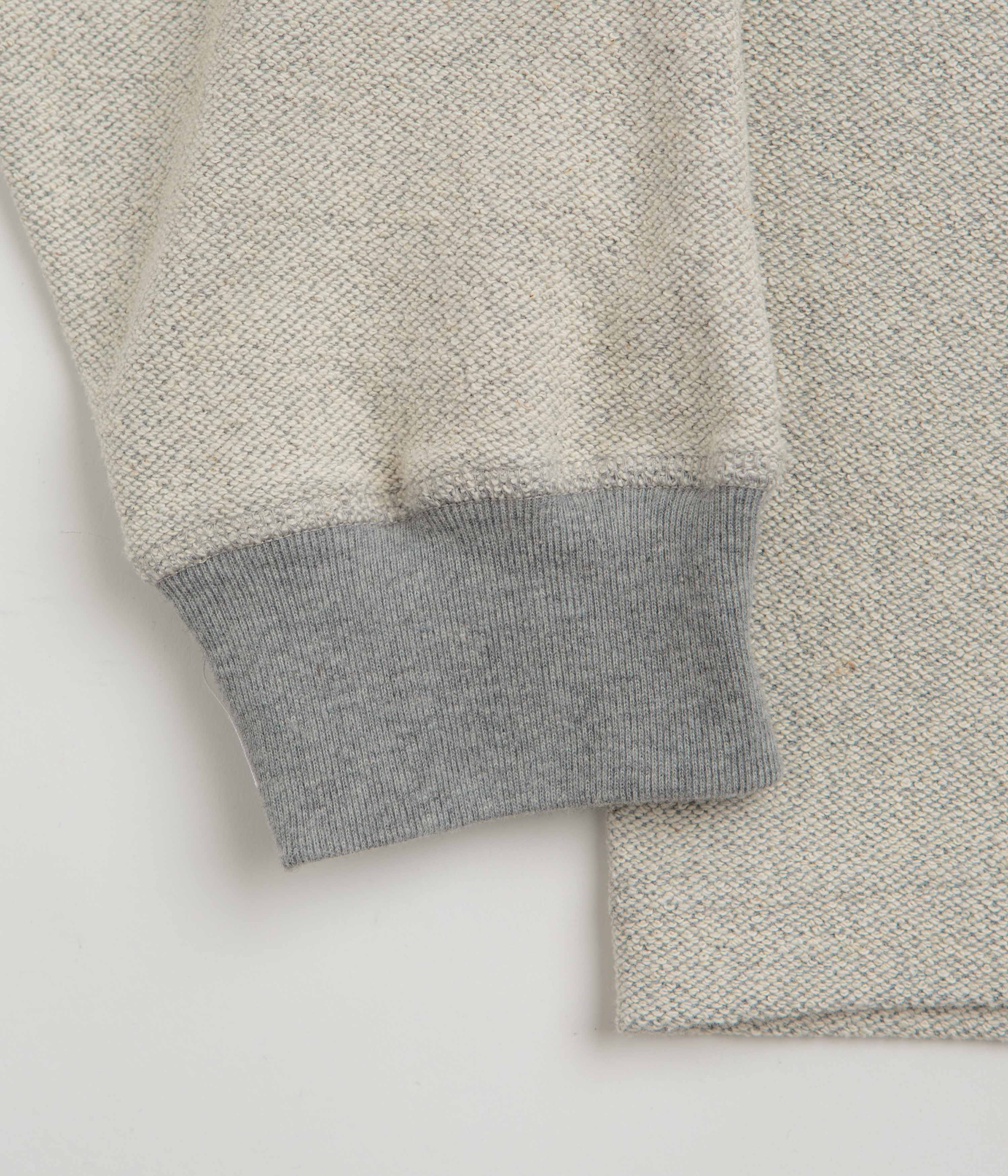 Polar Reversed Crewneck Sweatshirt - Heather Grey - Image 3