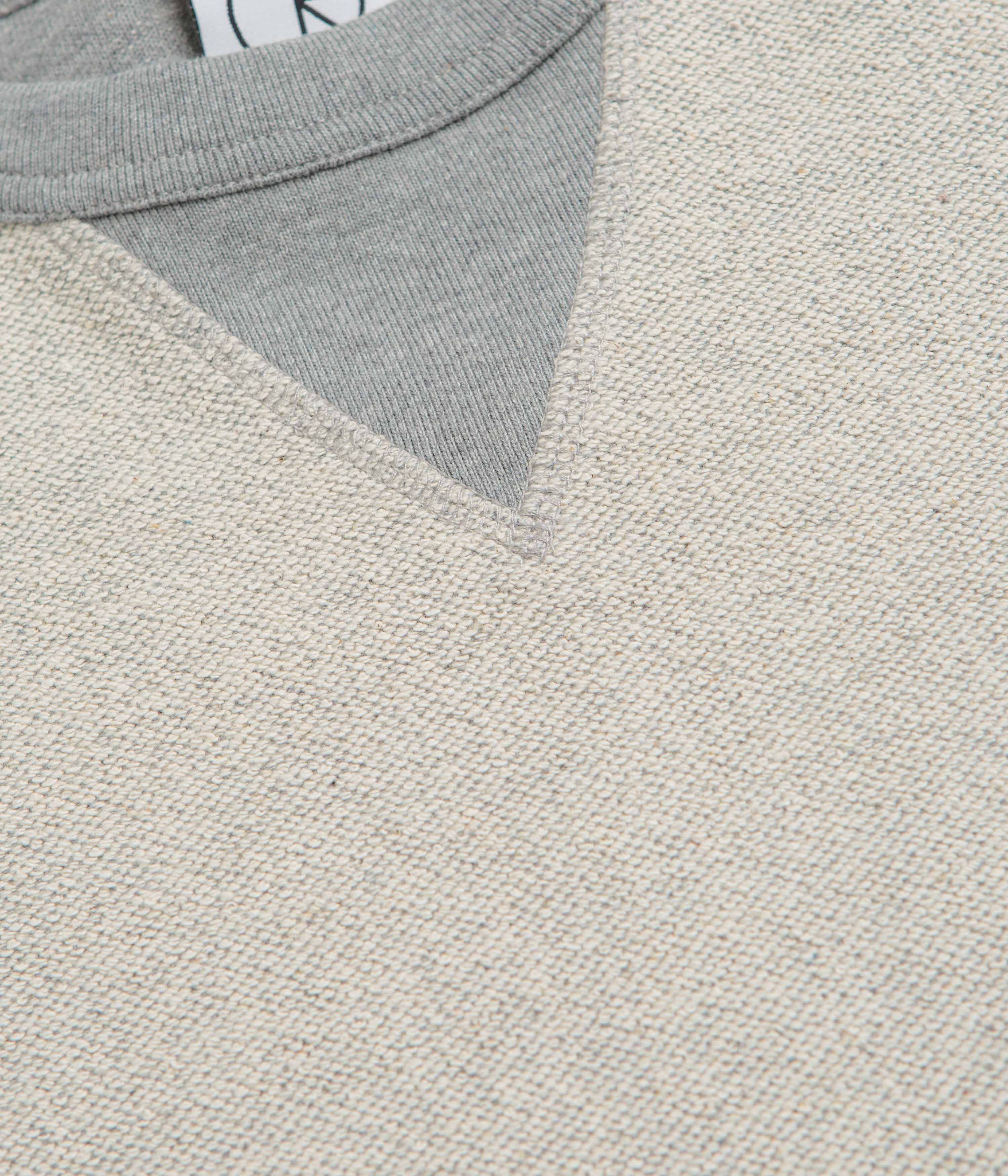 Polar Reversed Crewneck Sweatshirt - Heather Grey - Image 5
