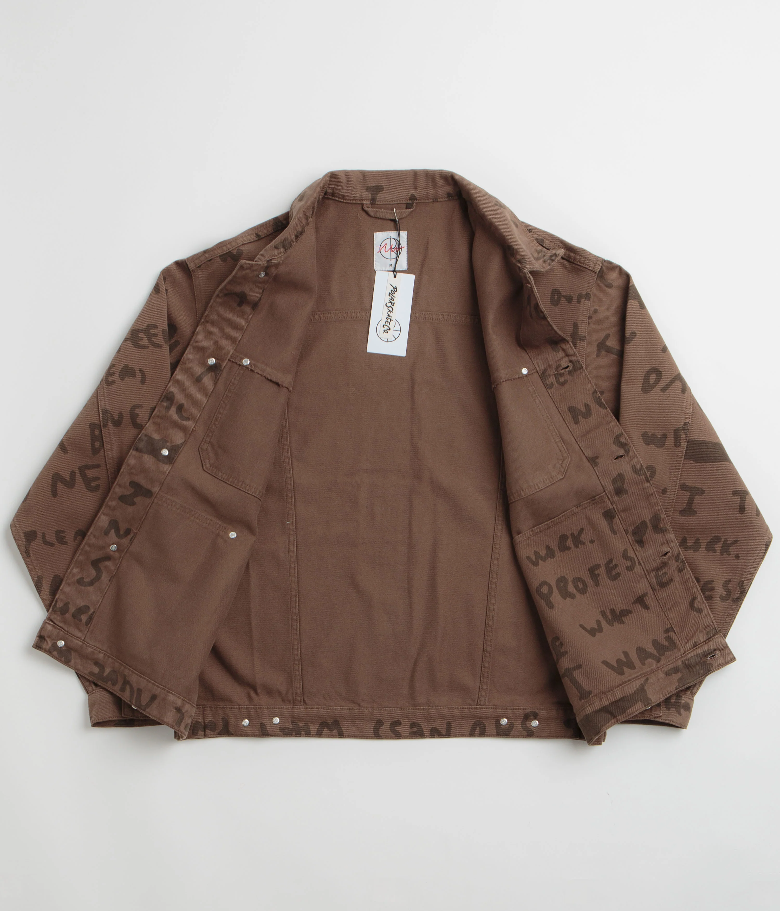 Polar Sad Notes Patrik Jacket - Walnut - Image 2