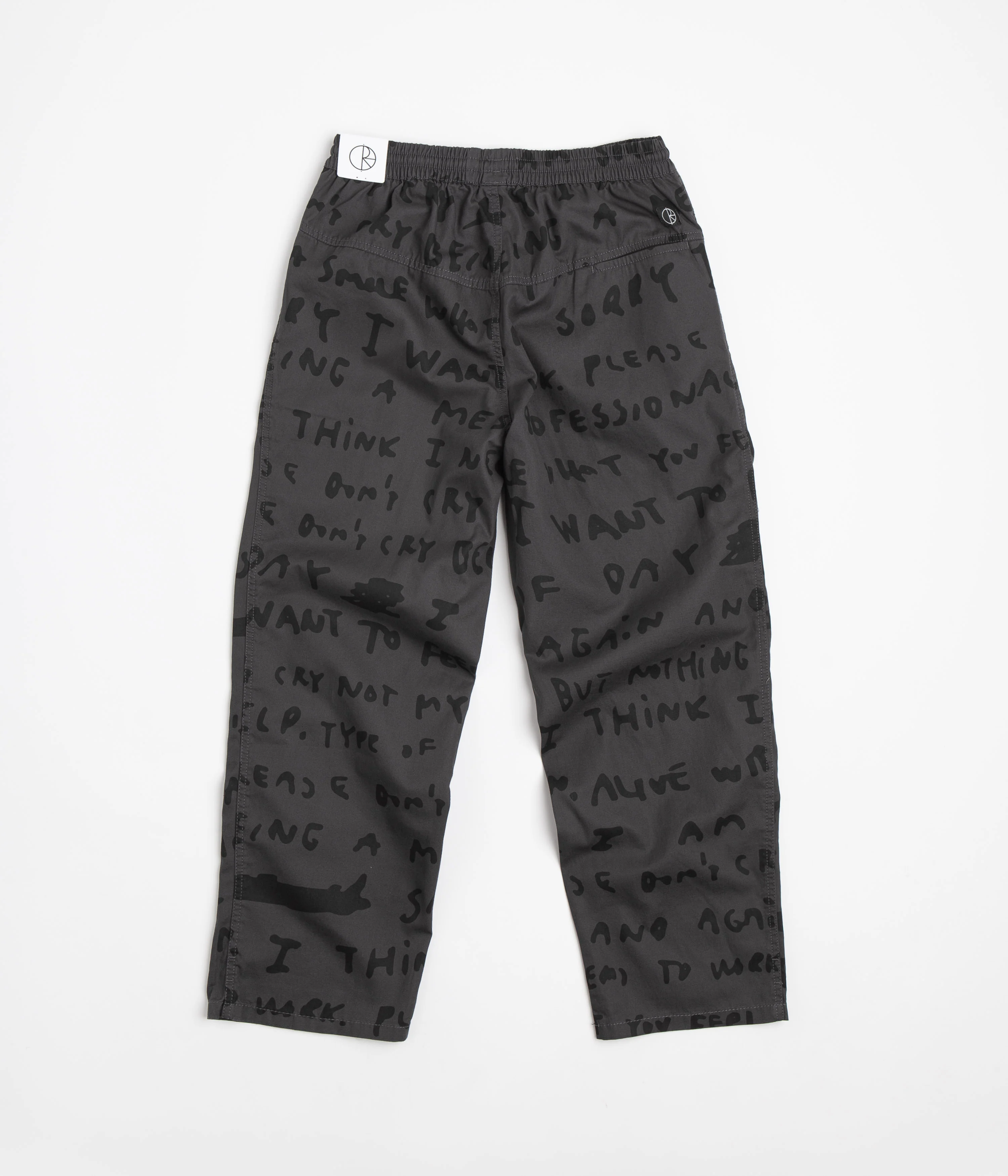 Polar Sad Notes Surf Pants - Graphite - Image 3