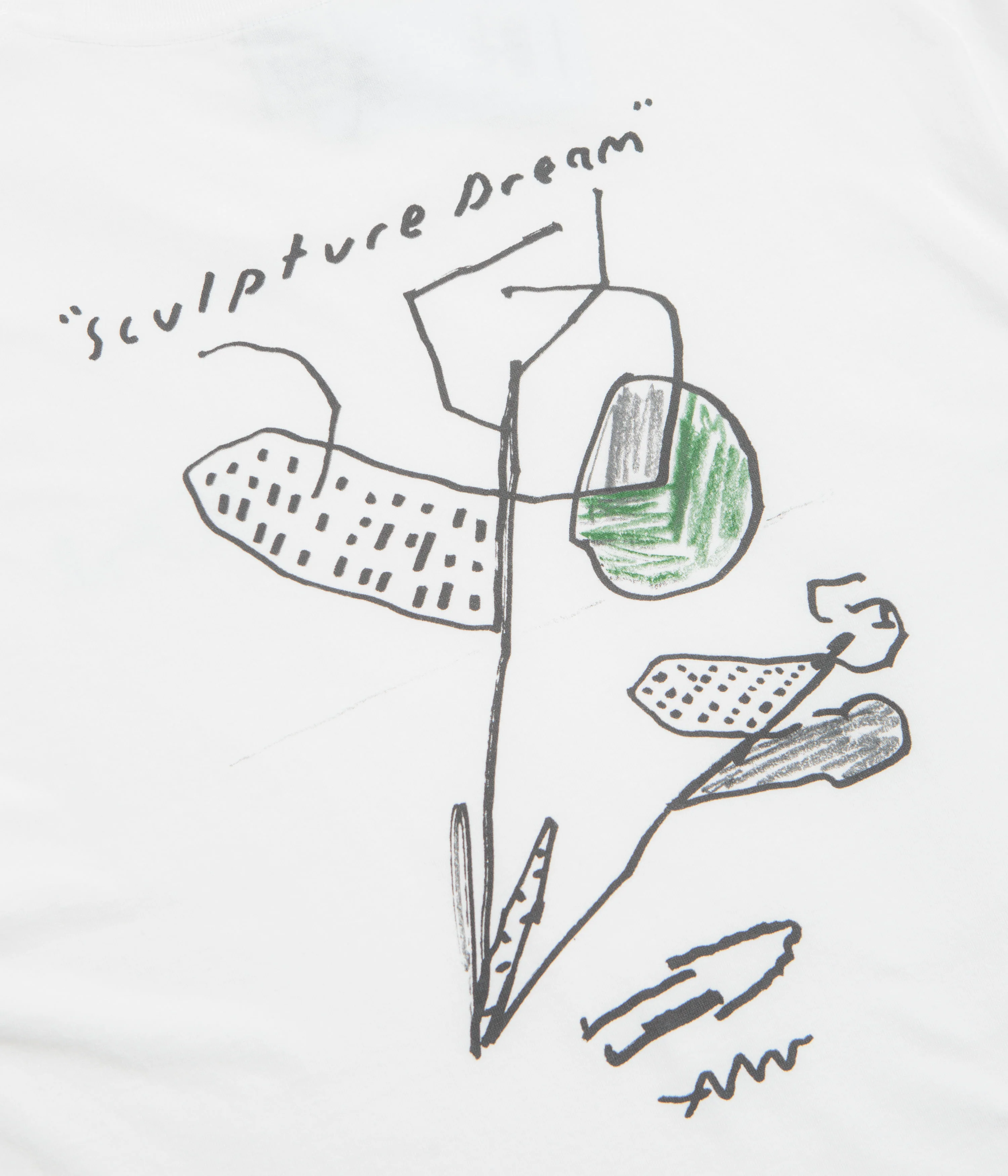 Polar Sculpture Dream T-Shirt - White - Image 5