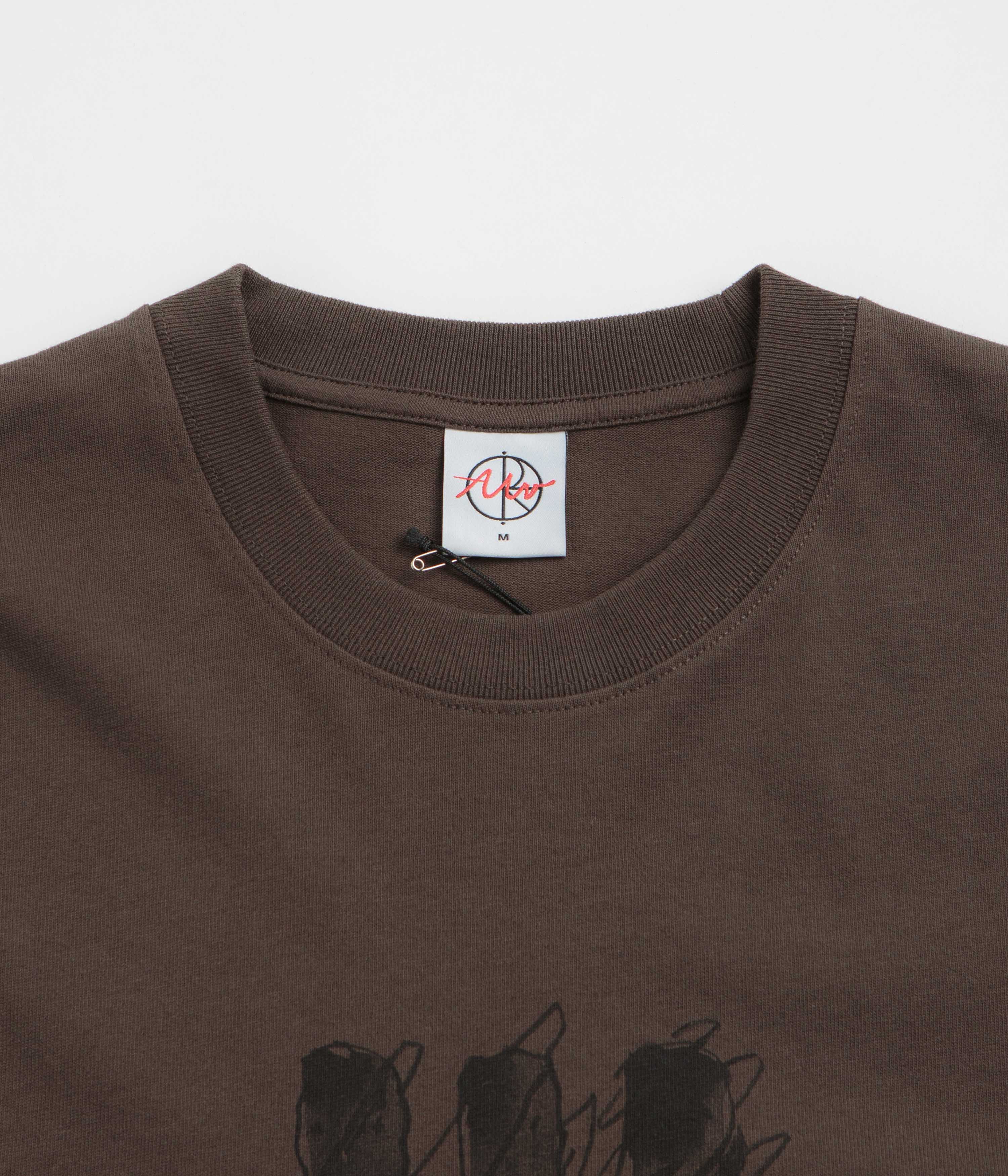 Polar Sequence Long Sleeve T-Shirt - Brown - Image 3