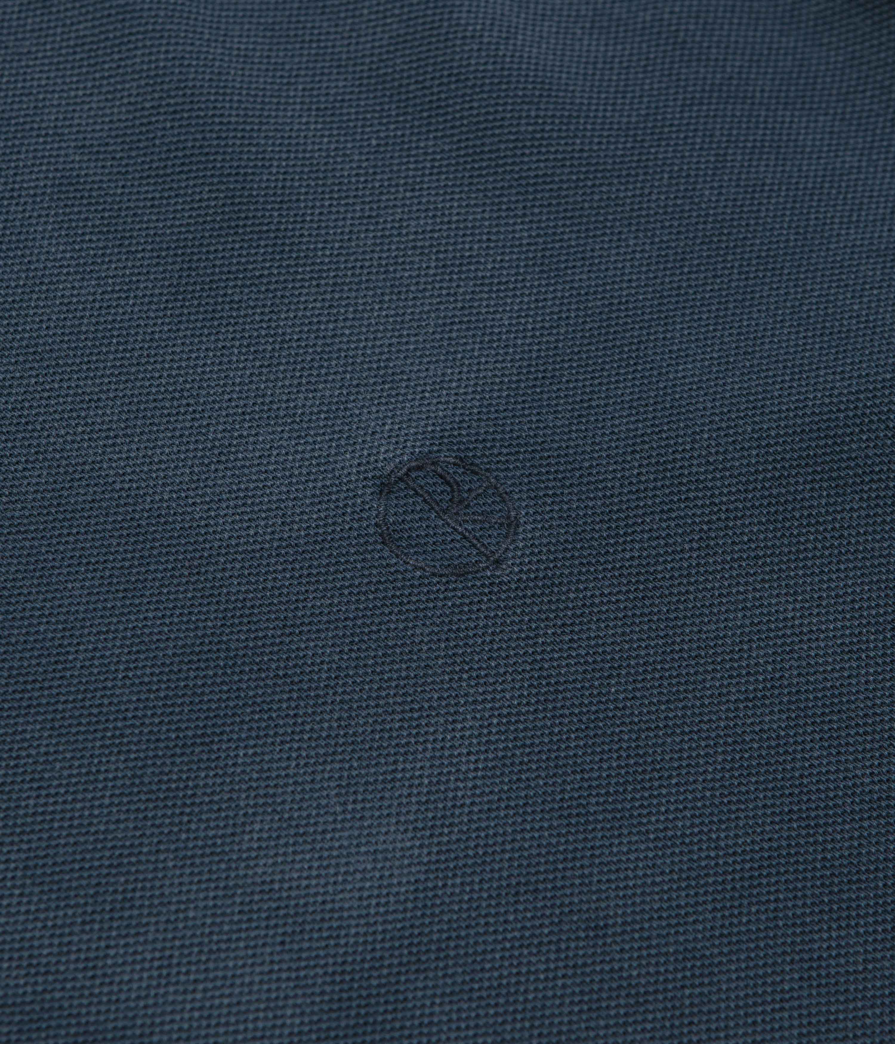 Polar Serge Long Sleeve Polo Shirt - Blue - Image 3
