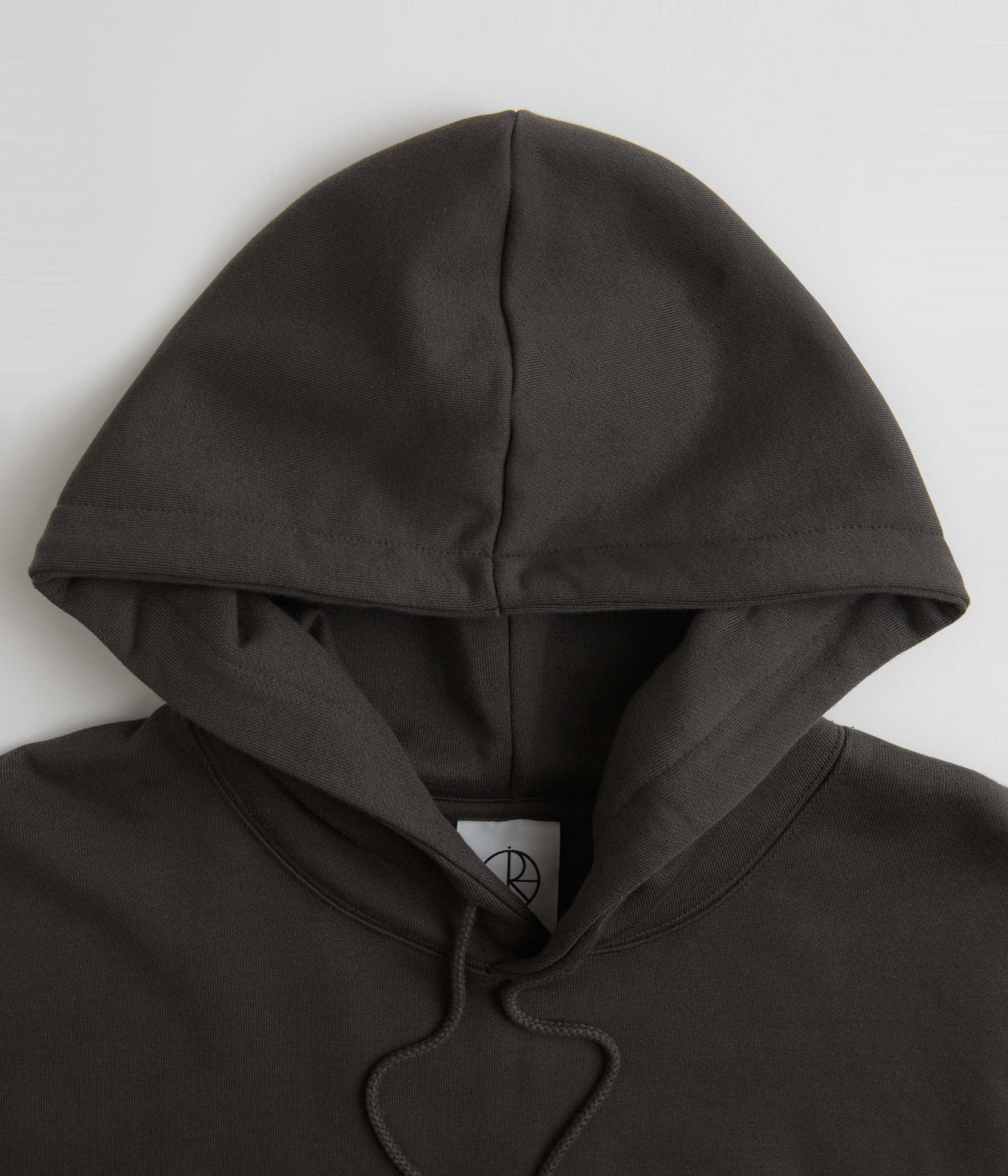 Polar Stroke Logo Dave Hoodie - Dirty Black - Image 5