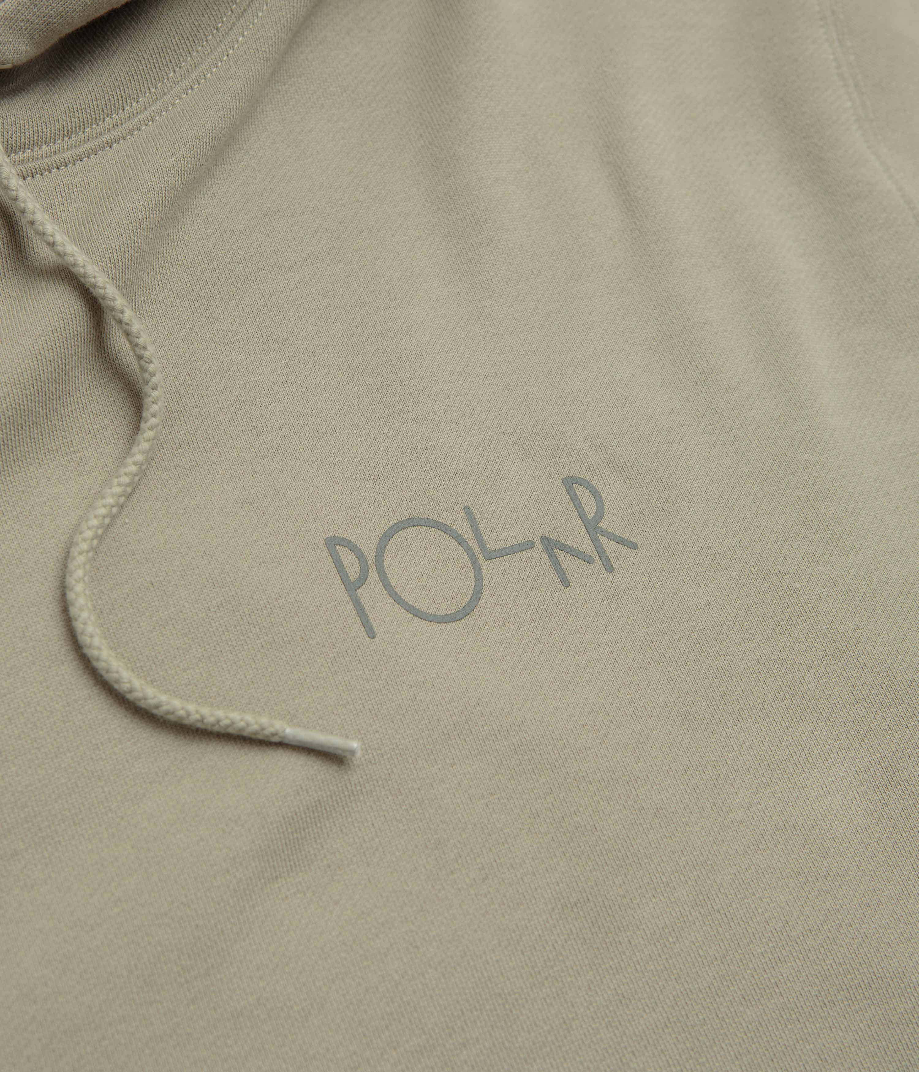 Polar Stroke Logo Dave Hoodie - Vetiver - Image 3