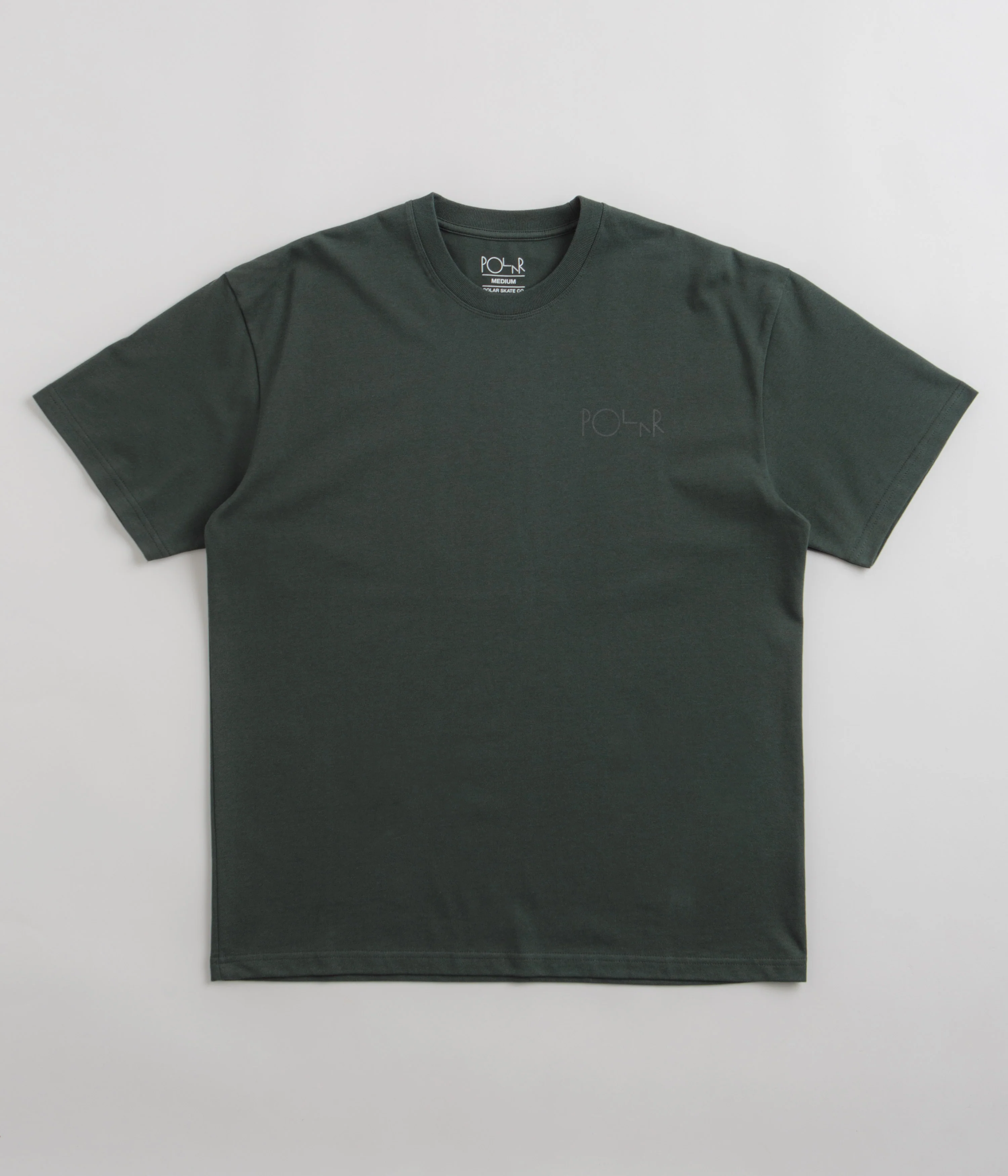 Polar Stroke Logo T-Shirt - Green / Green - Image 2