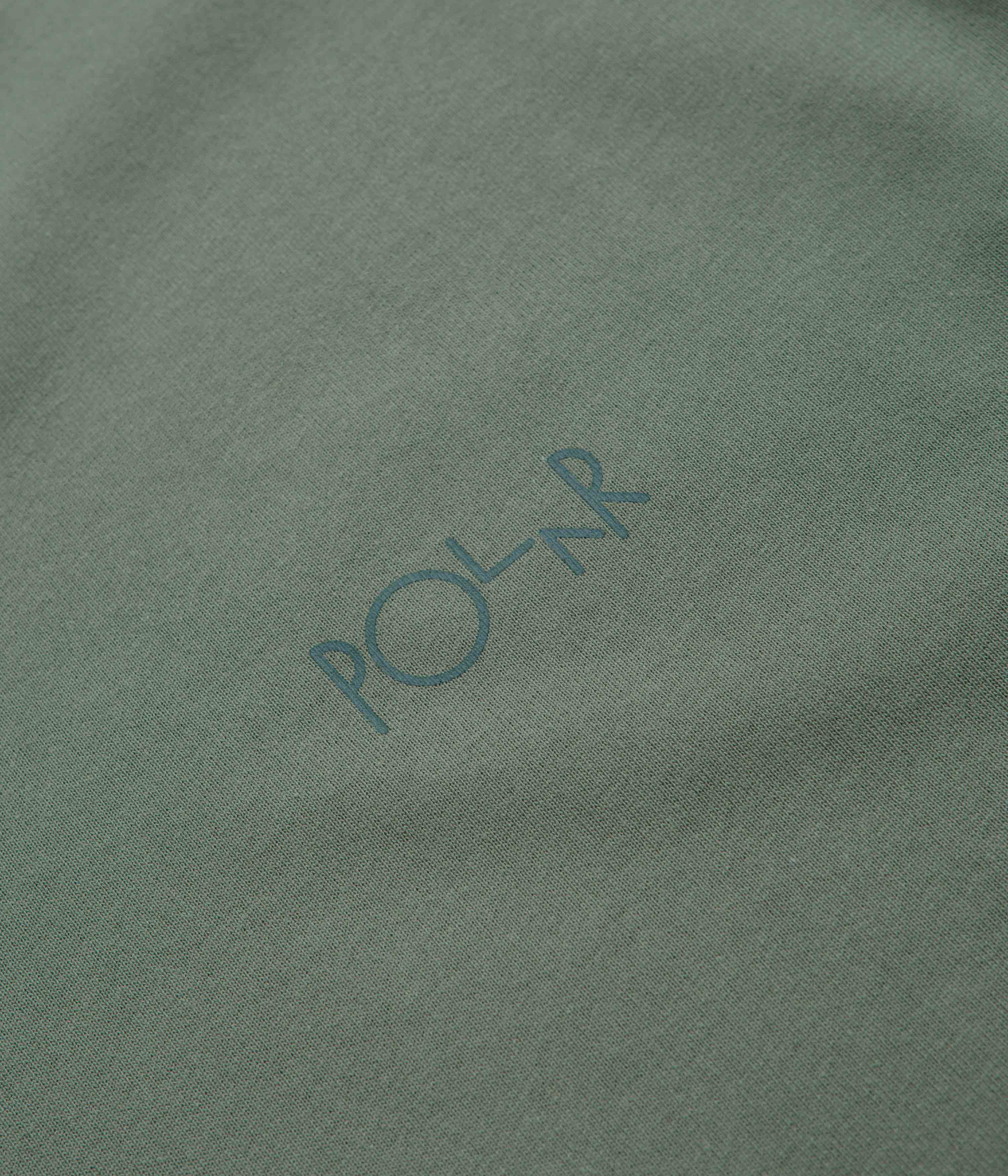 Polar Stroke Logo T-Shirt - Jade Green / Dark Green - Image 4